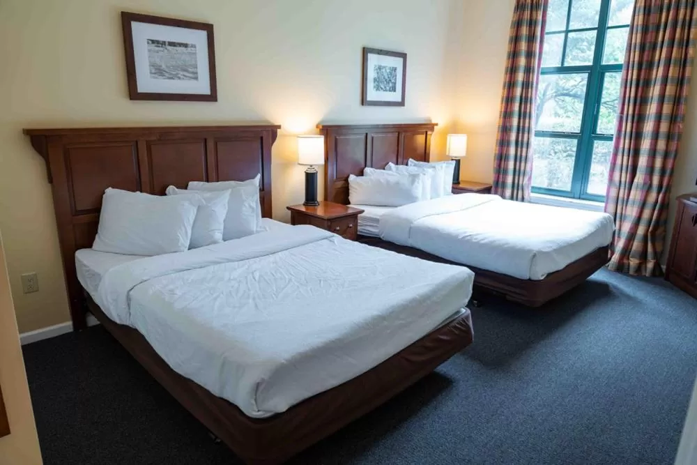 Bed in The Appalachian at Mountain Creek