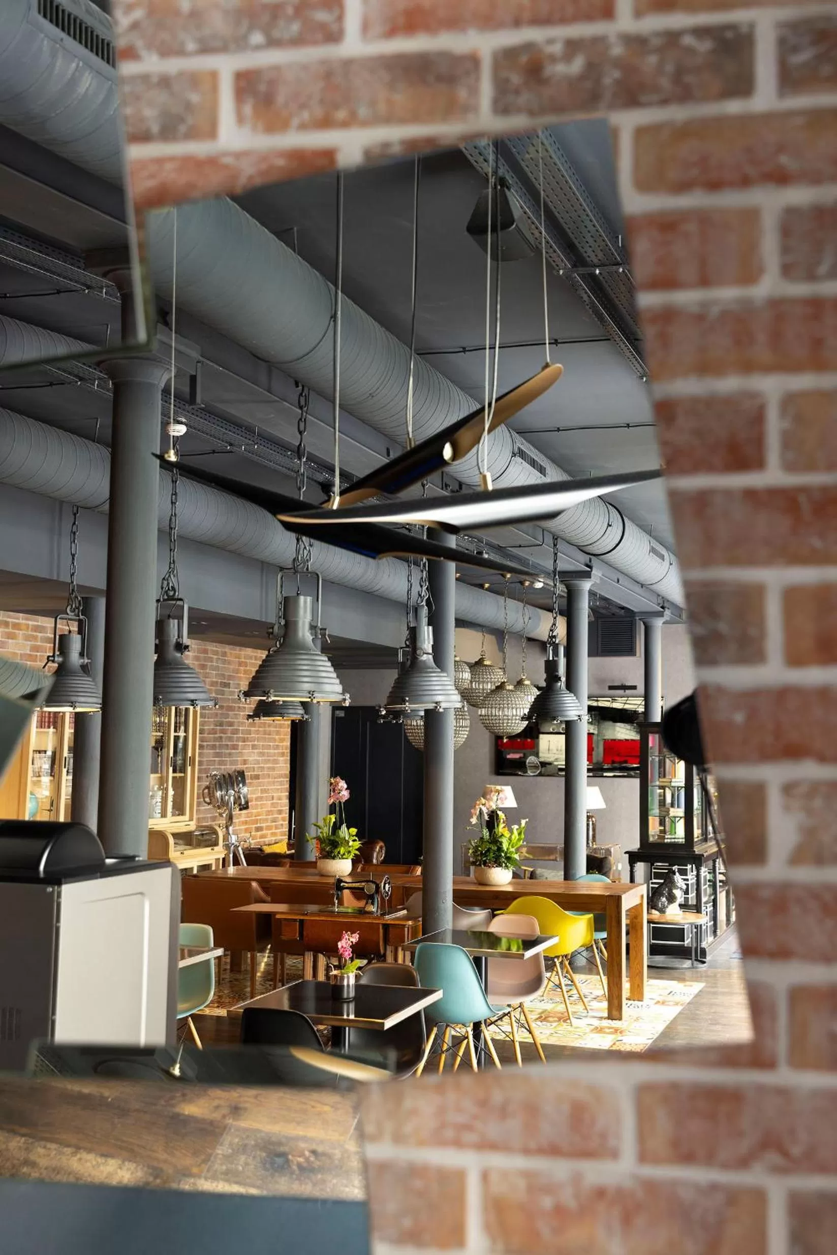 Decorative detail in Hôtel Fabric