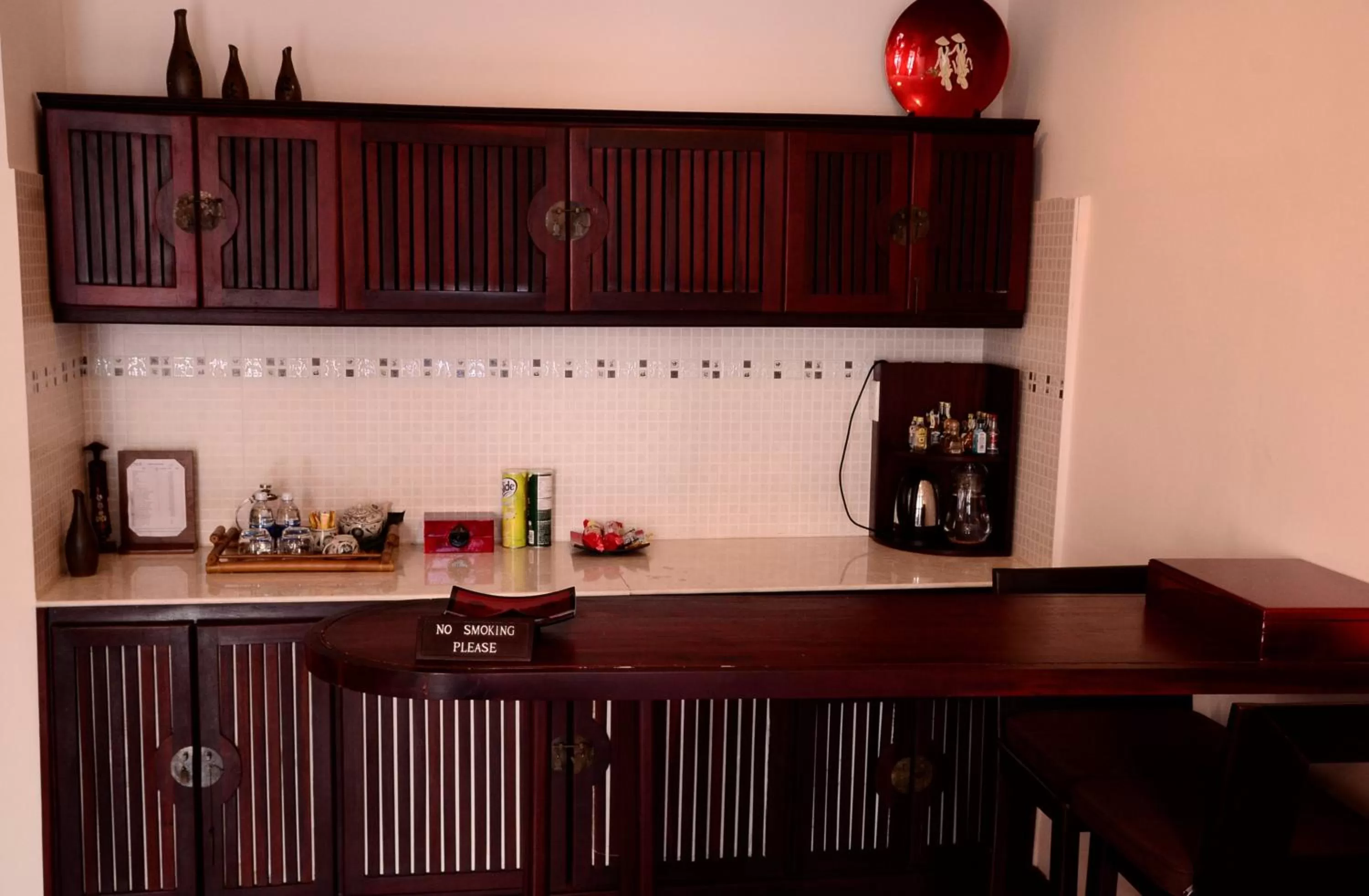 Living room in Nam Bo Boutique Hotel