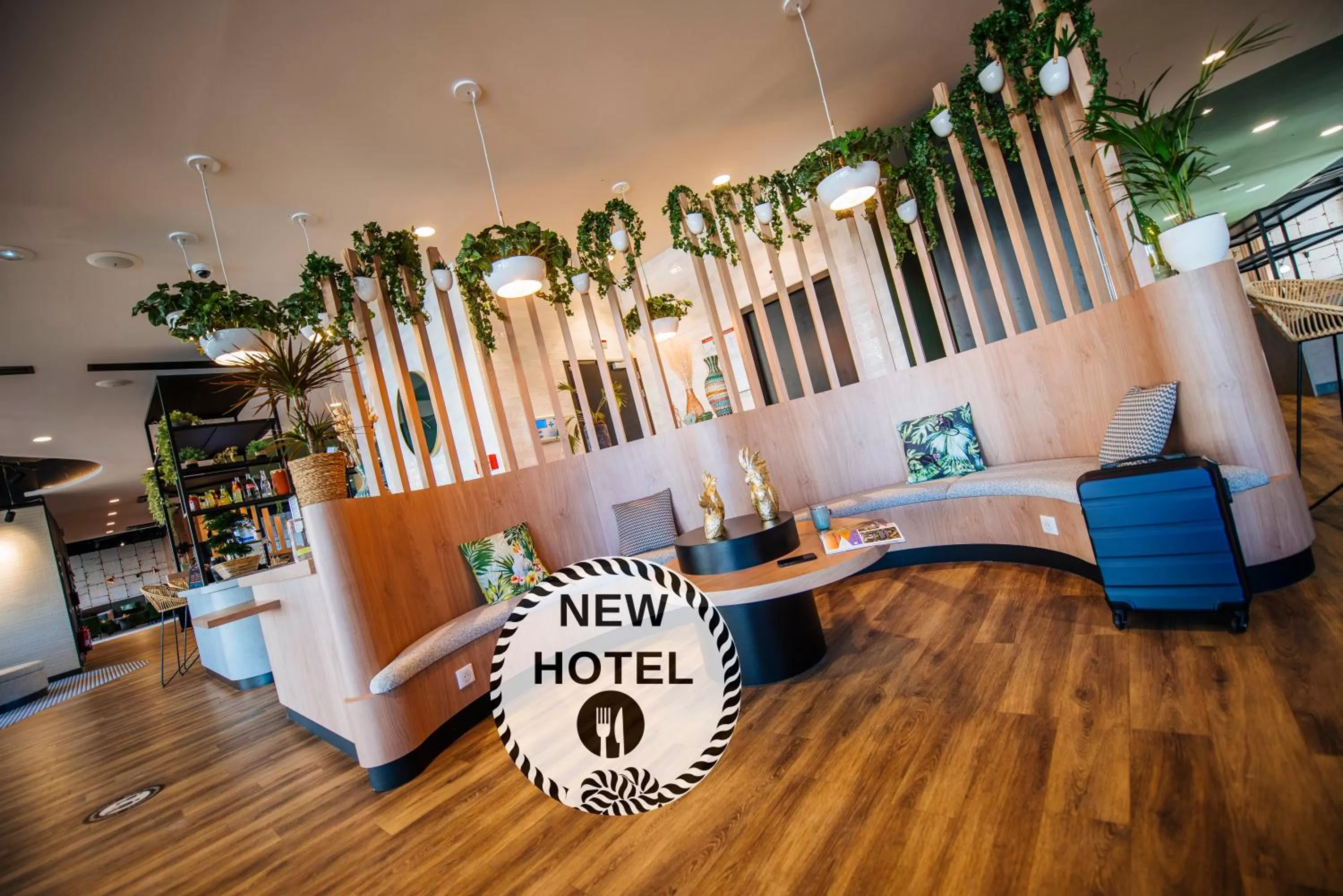 Lobby or reception in ibis budget Rouen Centre Rive Gauche