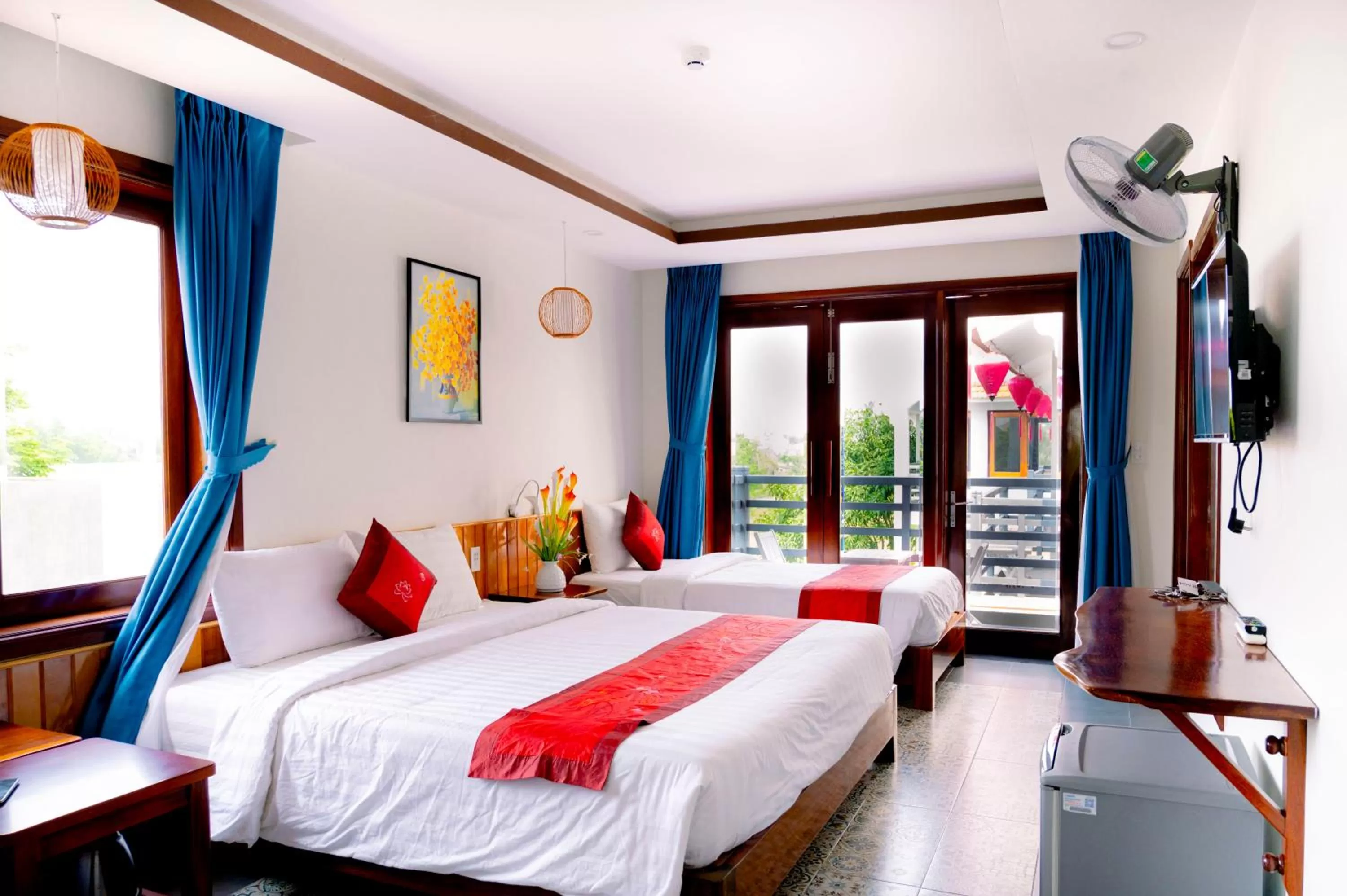 Bed in Villa Loan A HOI AN