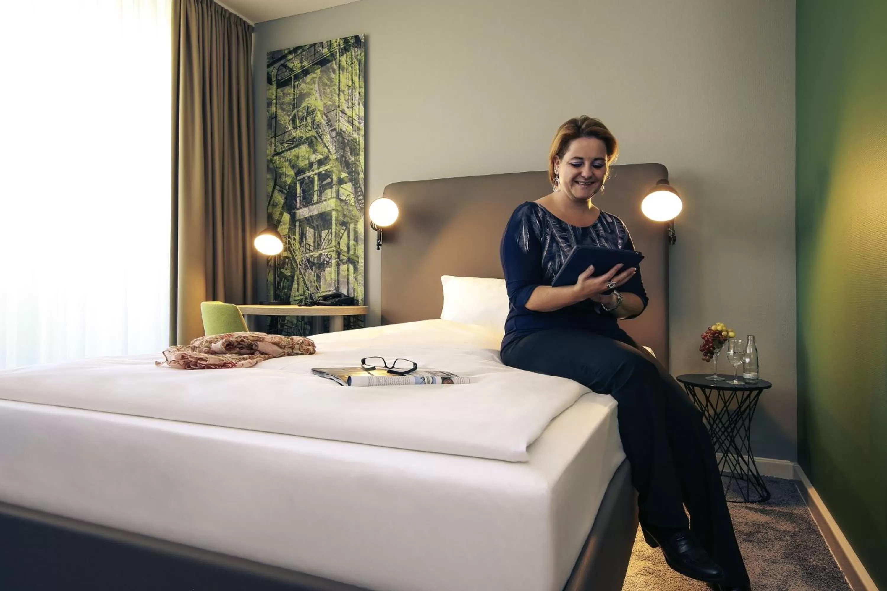 Photo of the whole room, Bed in Mercure Hotel Plaza Essen