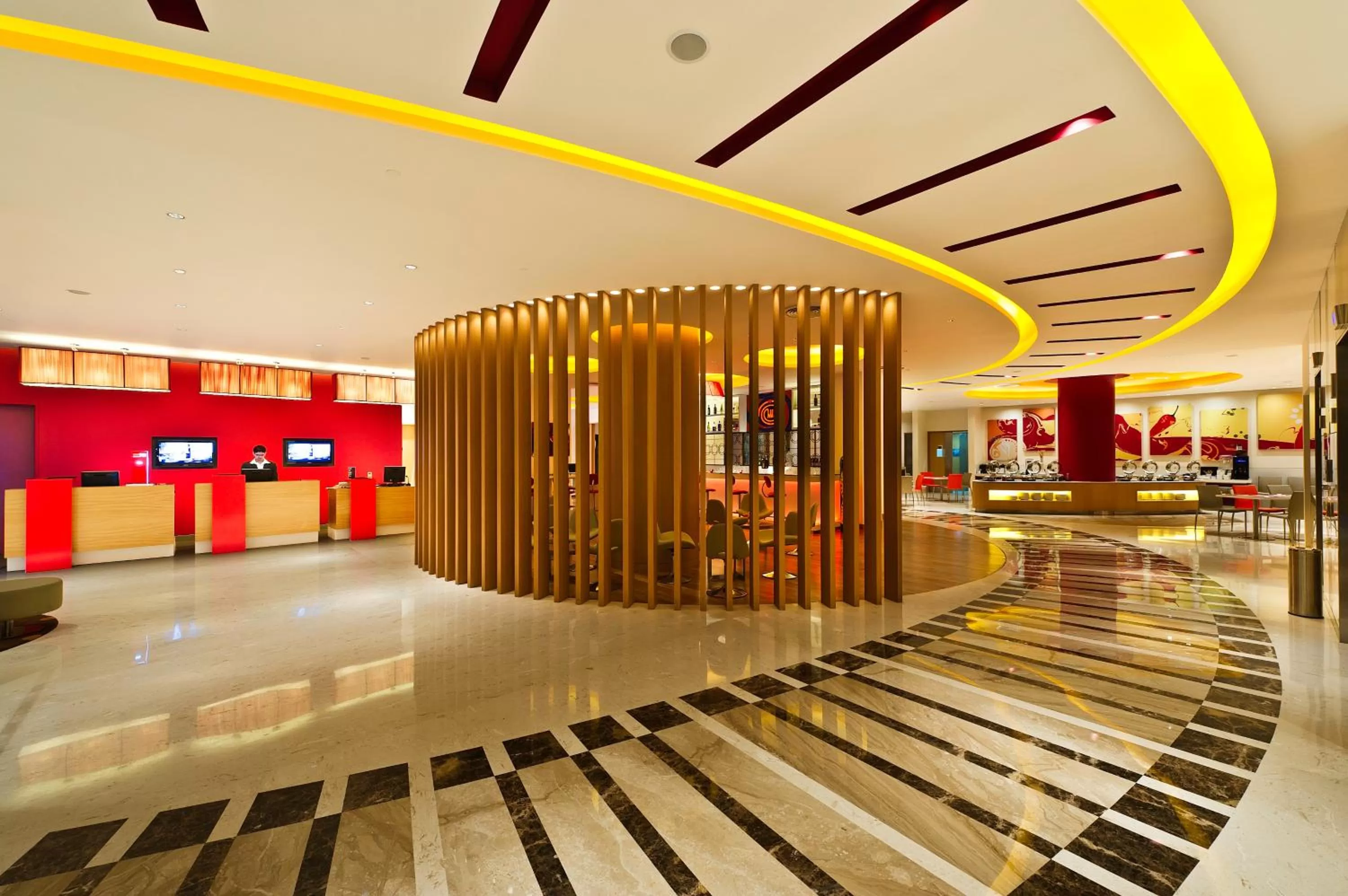 Lobby or reception in ibis Navi Mumbai - An Accor Brand
