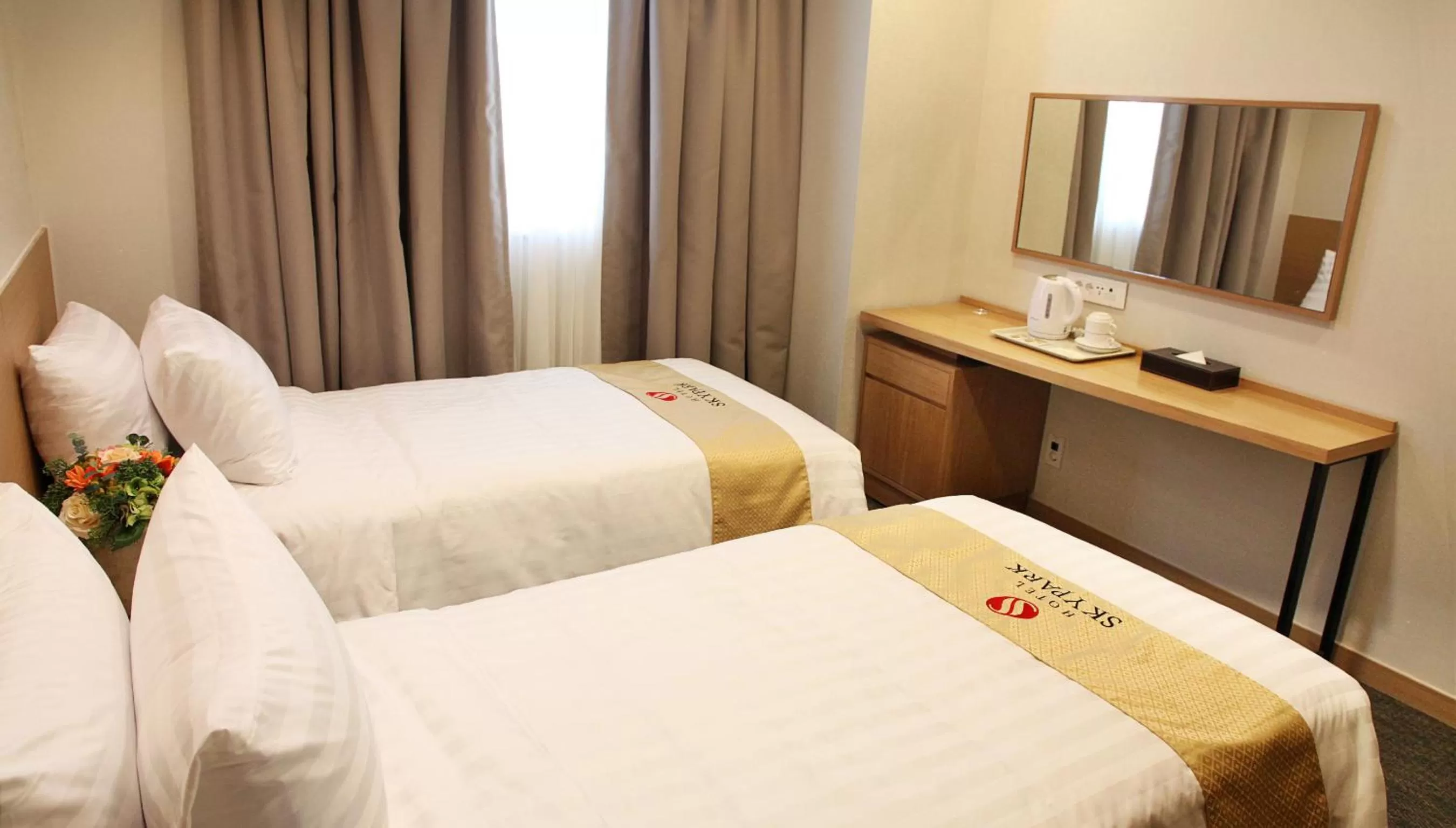 Bed in Hotel Skypark Dongdaemun I