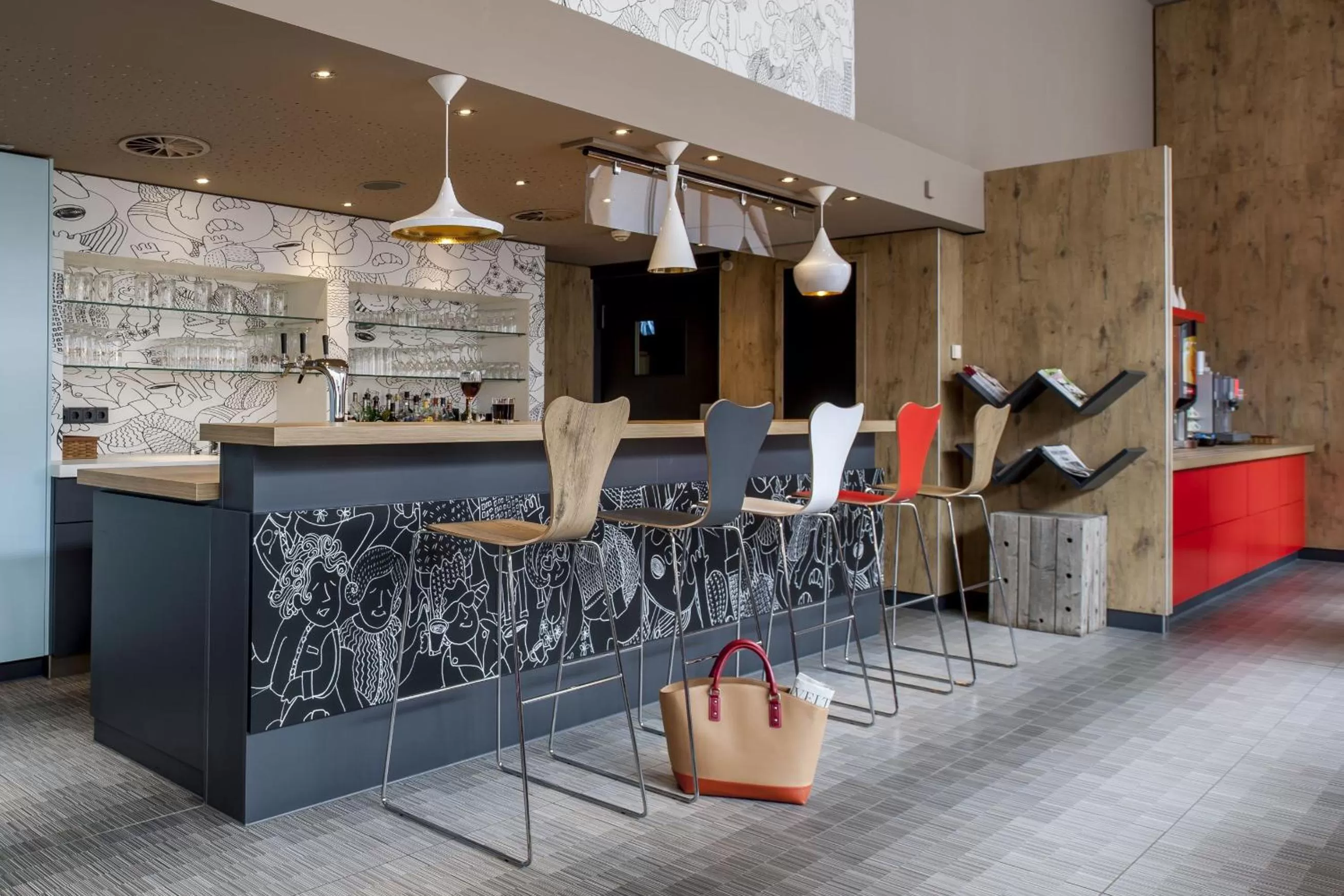Lounge or bar in Ibis Münster City
