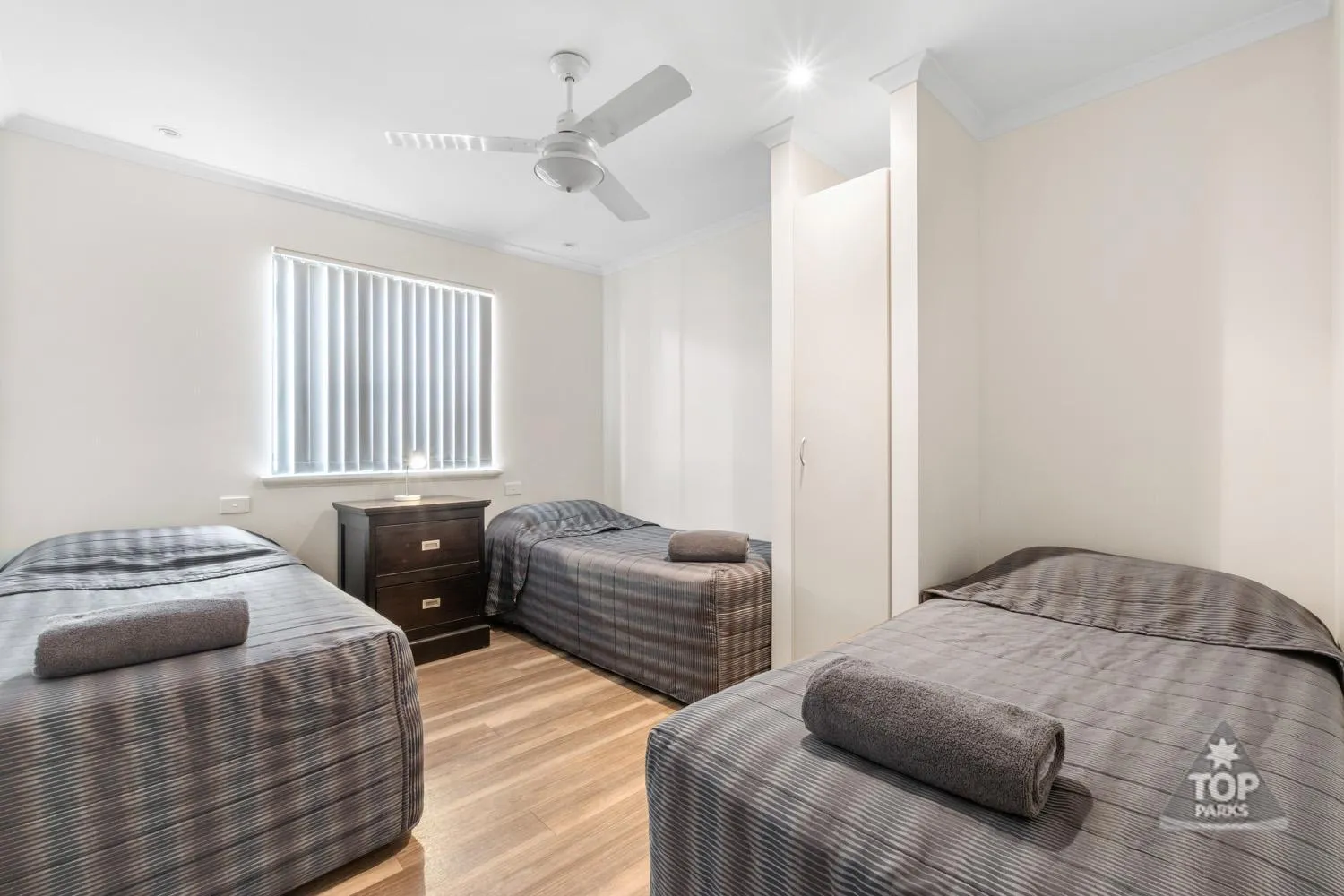 Bed in Central Caravan Park