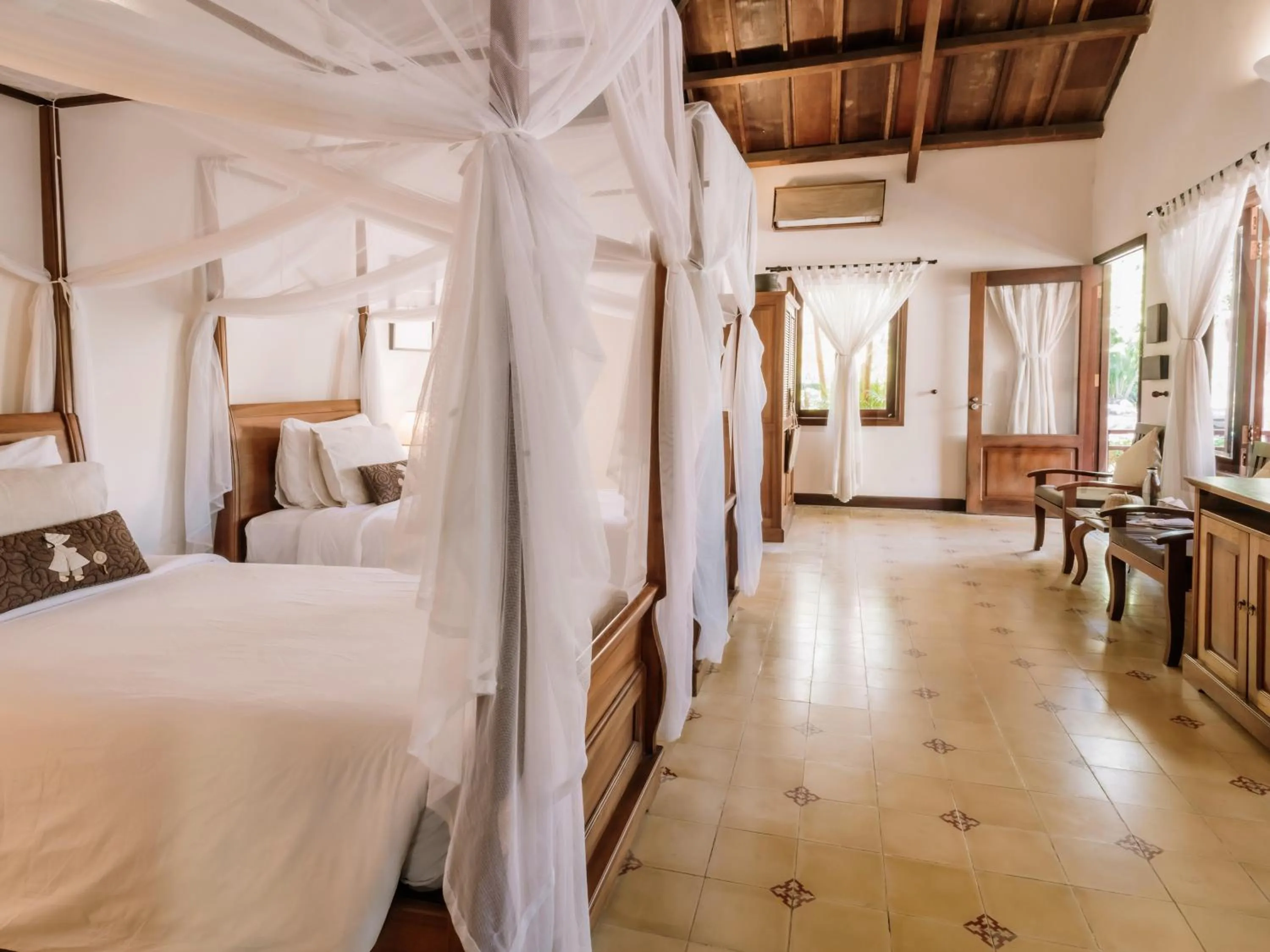 Bed in Ho Tram Beach Boutique Resort & Spa