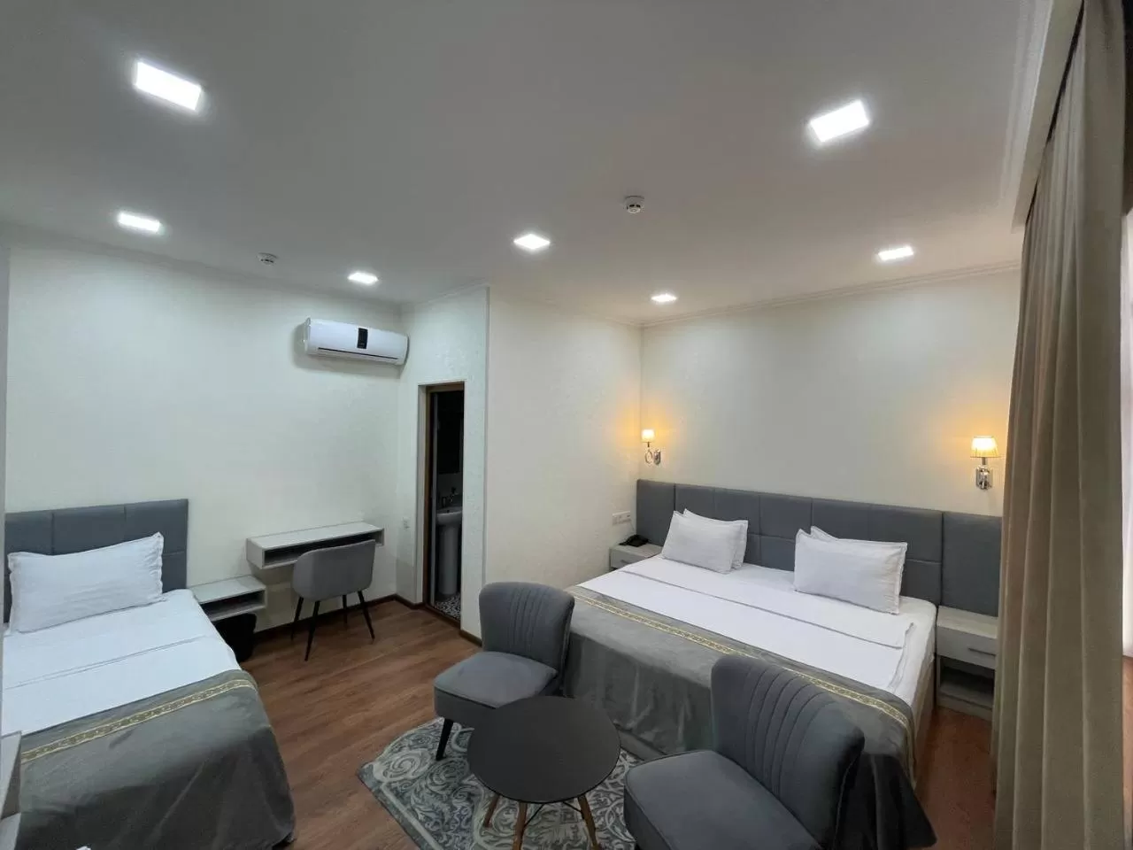 Bed in Registon Saroy Hotel