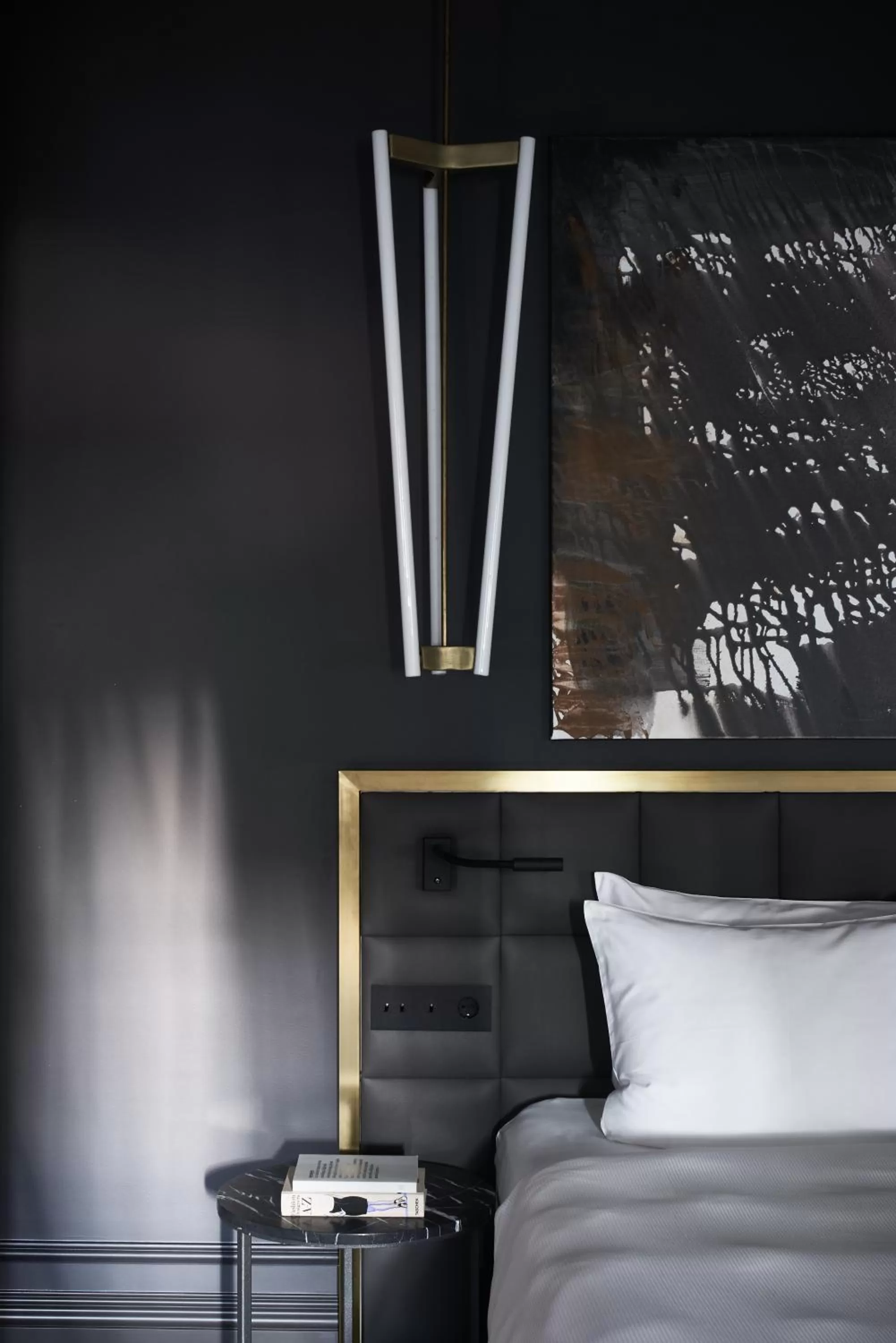 Bed in Hotel Pacai, Vilnius, a Member of Design Hotels