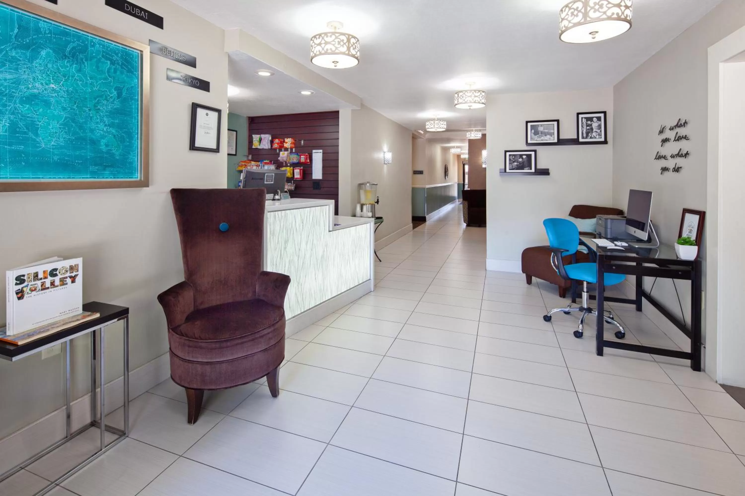 Lobby or reception in Hotel Vue