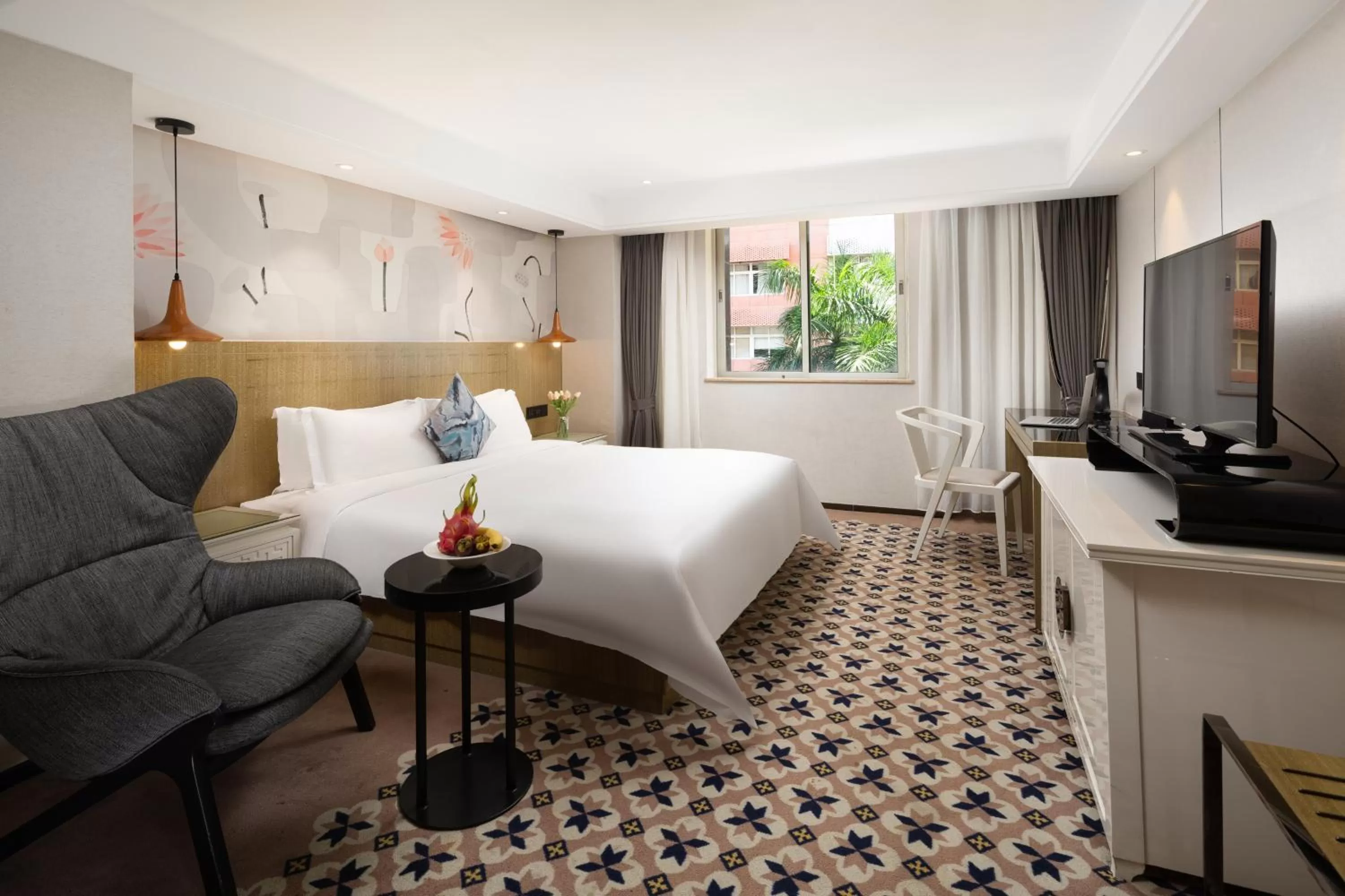 Property building, Bed in Paco Hotel Gangding Metro Guangzhou