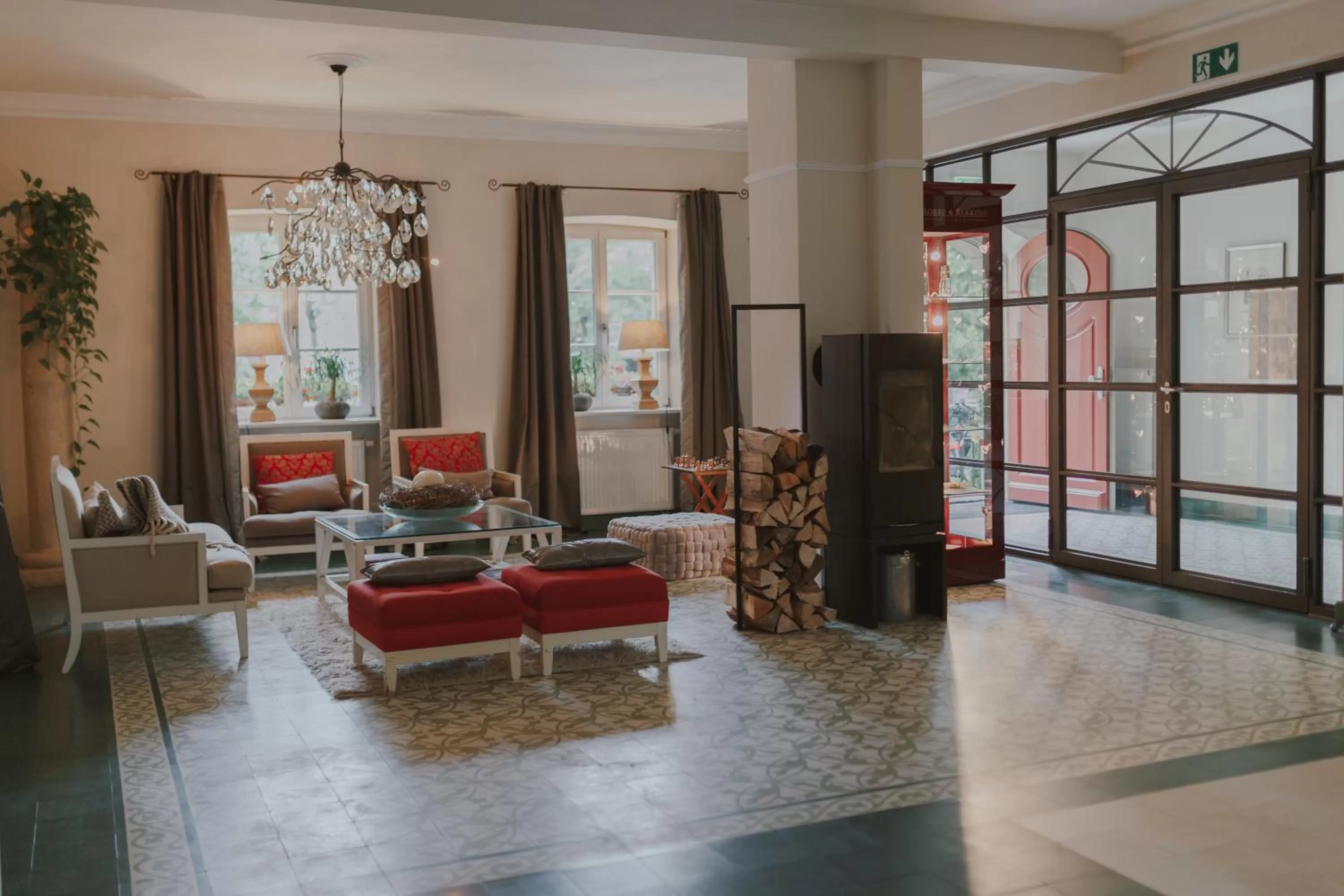 Lobby or reception in Villa Mittermeier, Hotellerie & Restaurant