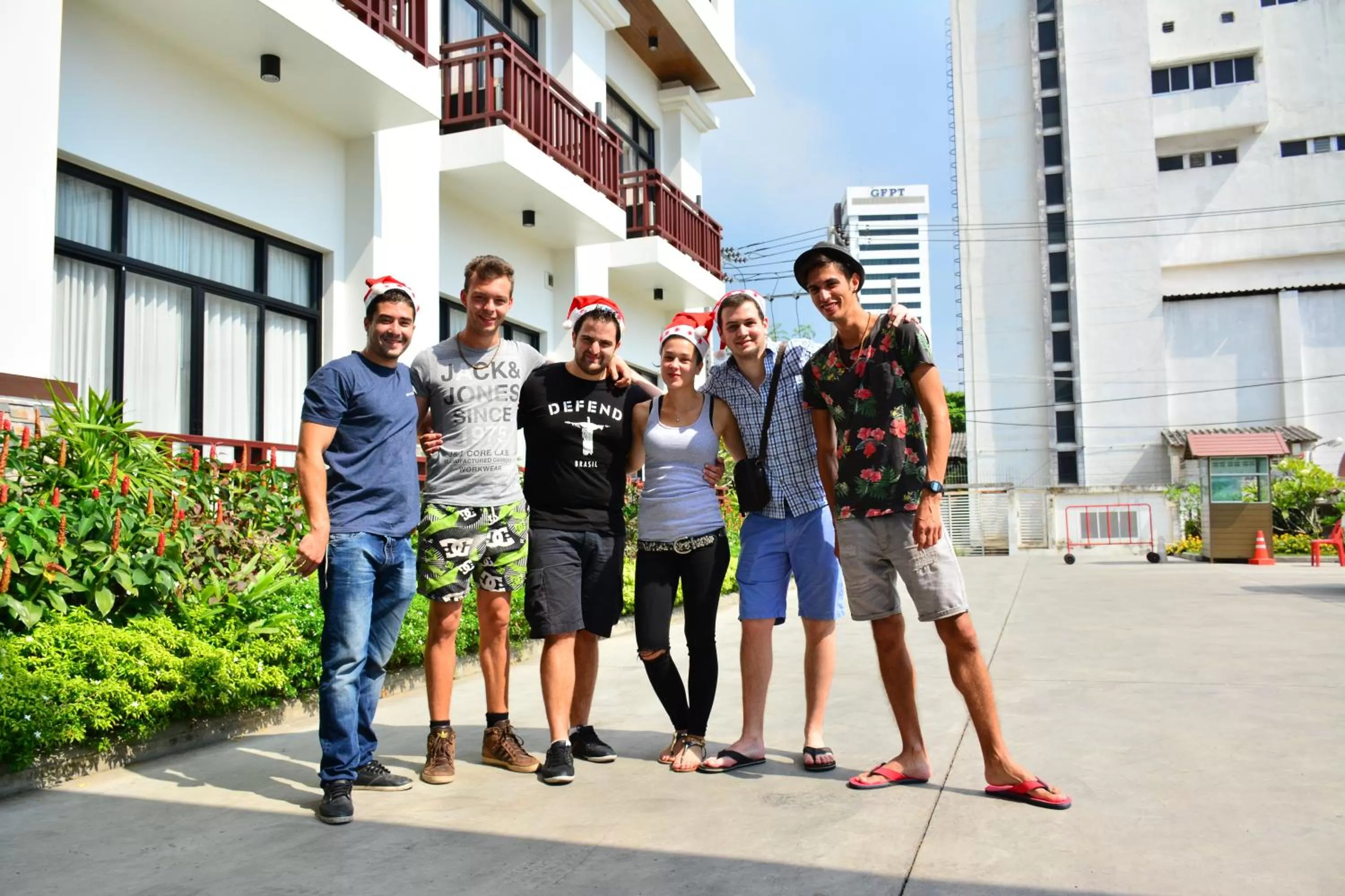 group of guests in The Choice Hotel - Adults Only