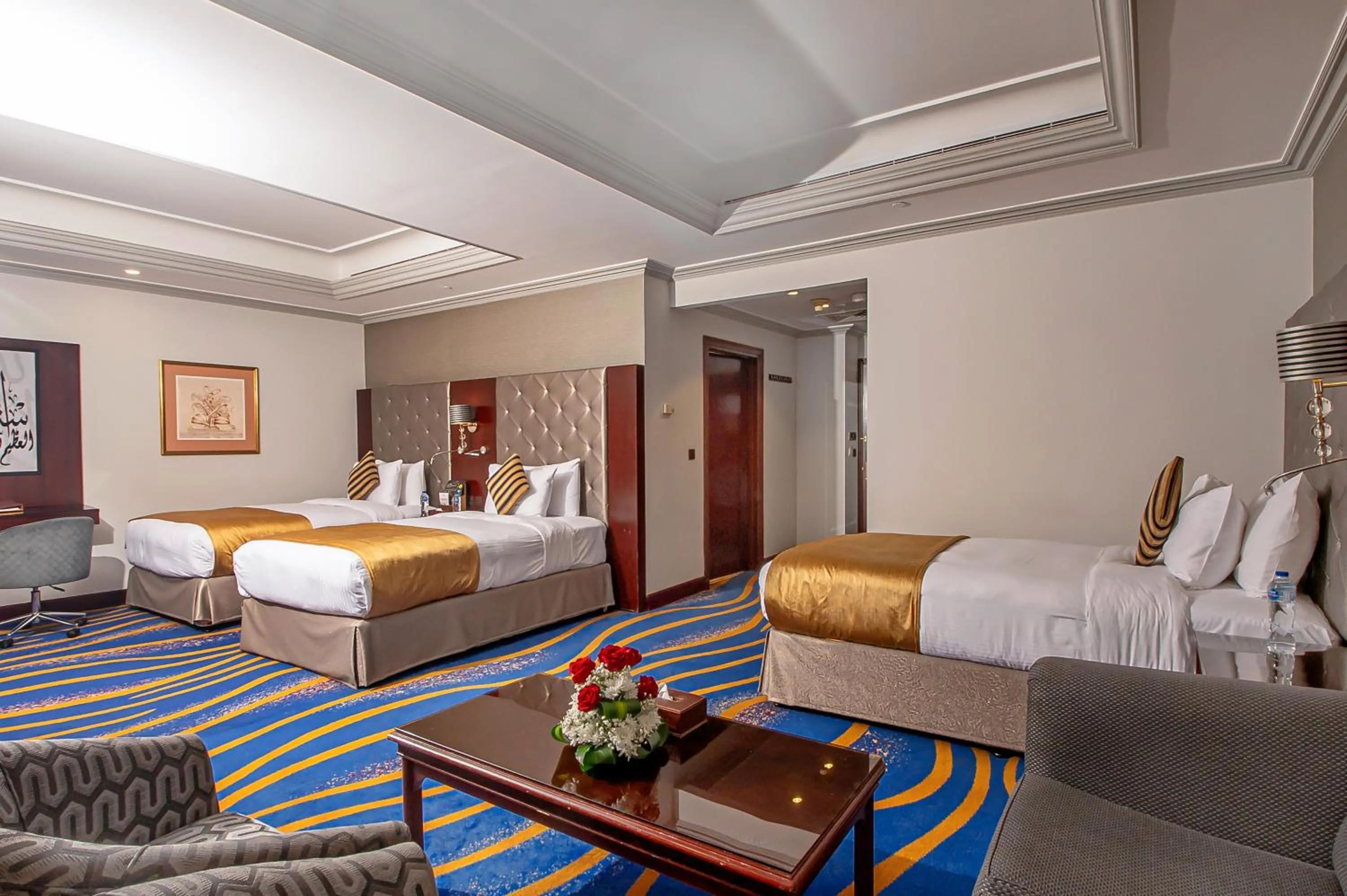 Bed in Dar Al Taqwa Hotel