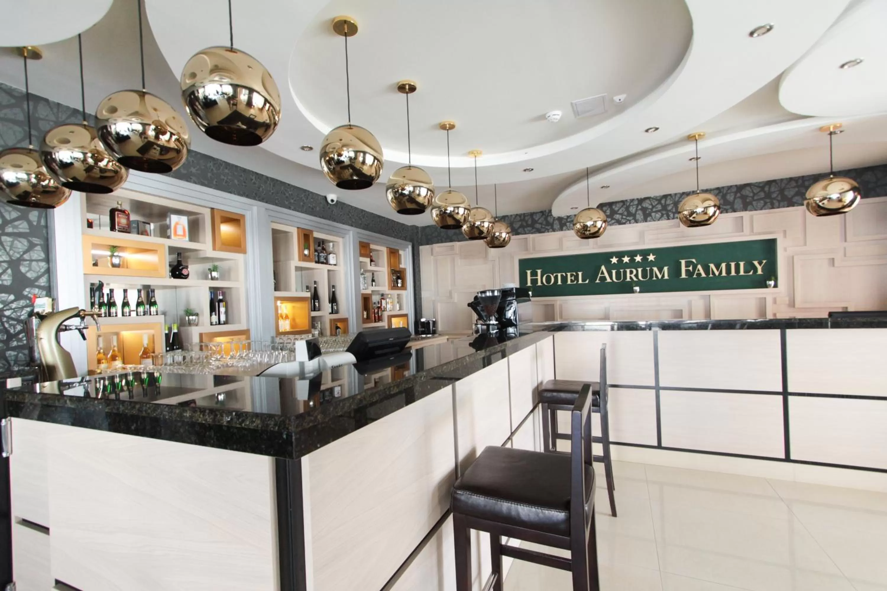 Lounge or bar in Hotel Aurum Family "A"