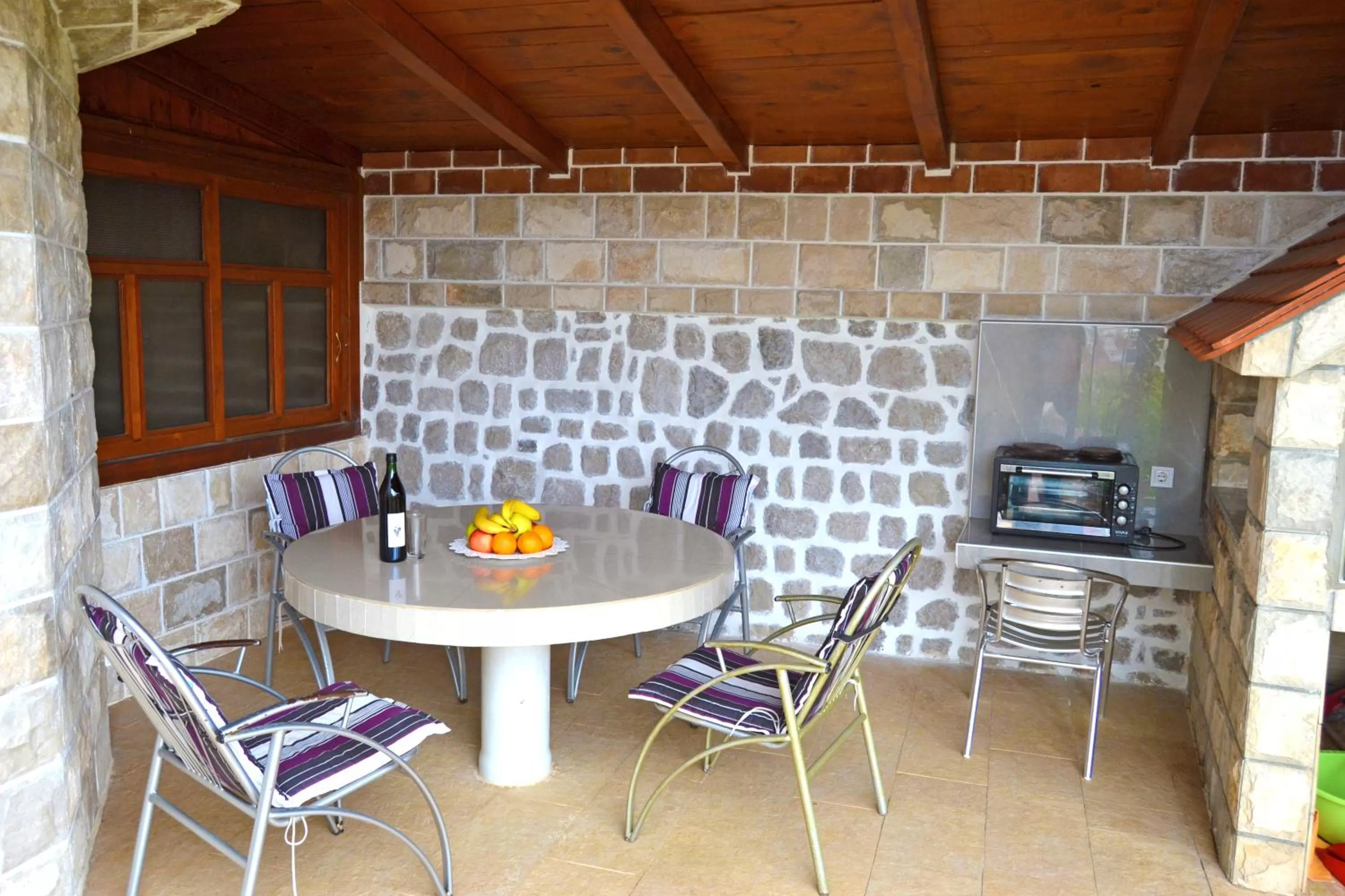 Patio in Tivat Apartments