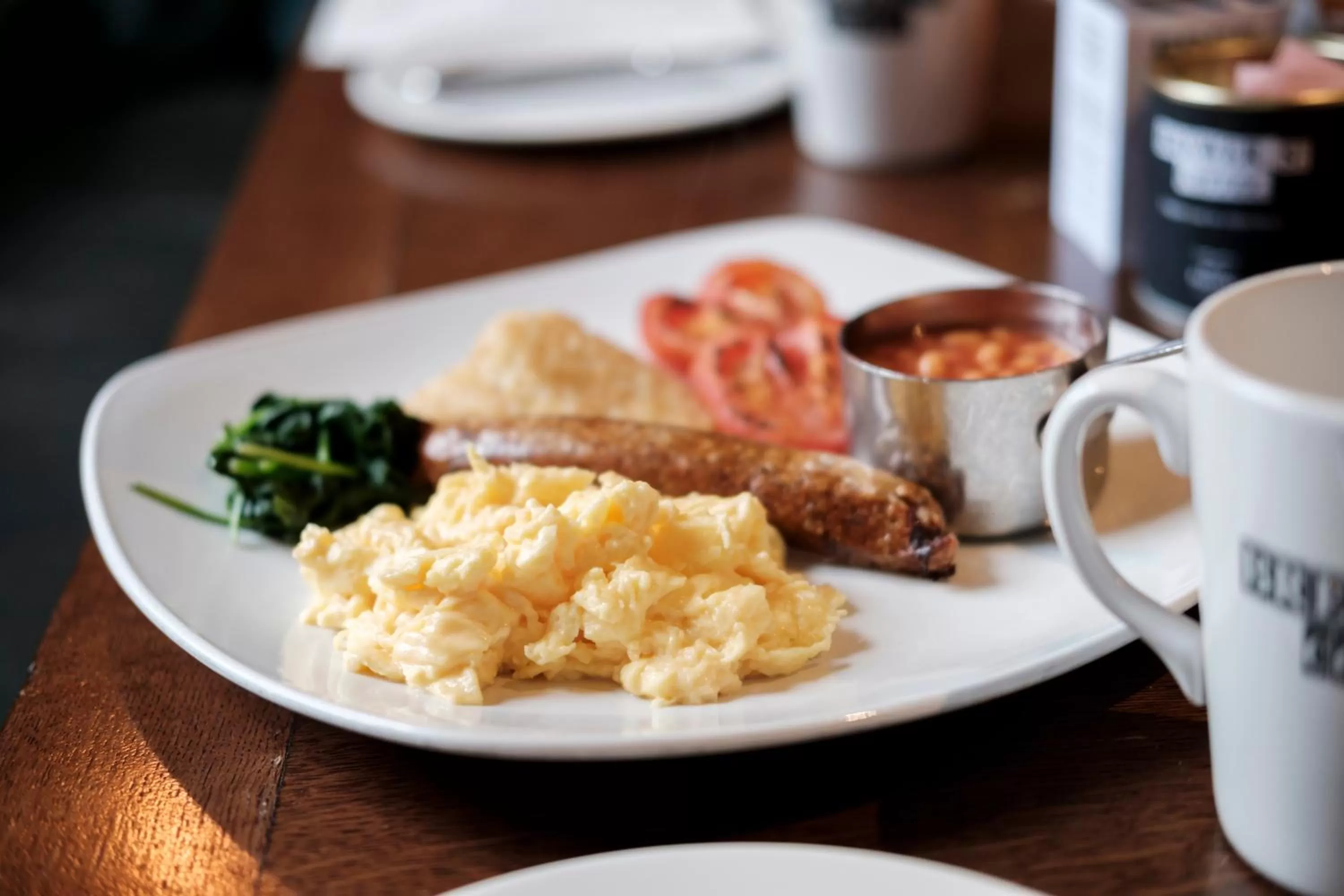 English/Irish breakfast in The Drayton Court Hotel