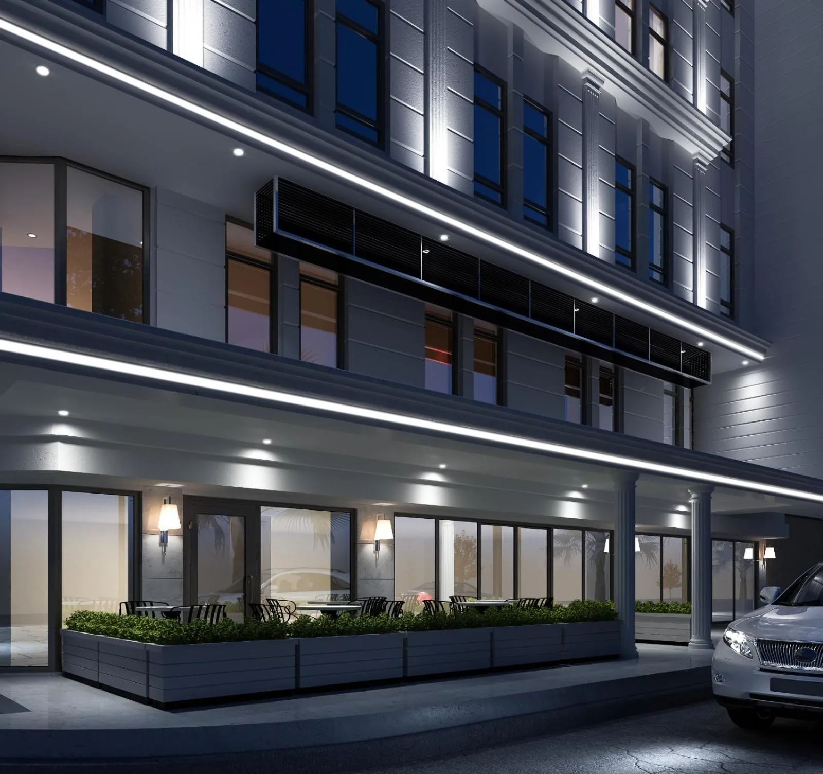 Property building in Antalya Business Hotel