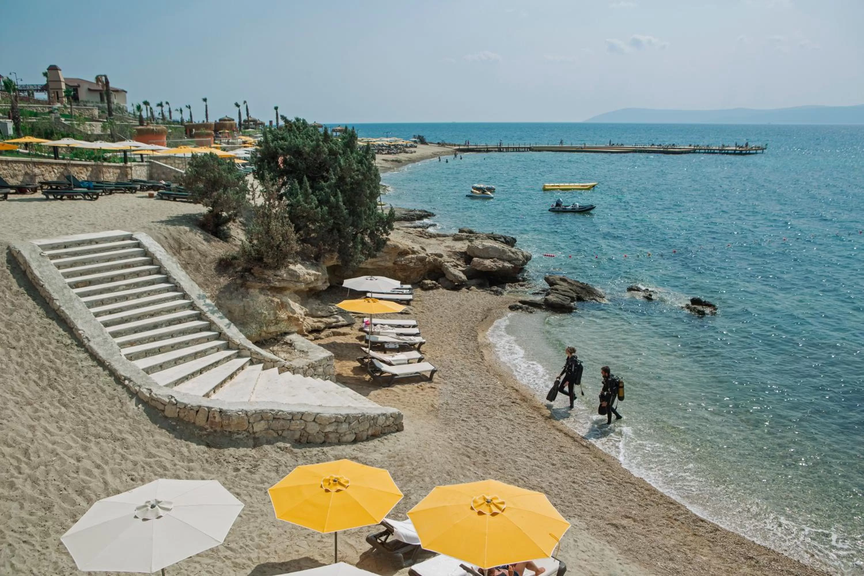 Beach in Royal Teos Thermal Resort Clinic & Spa - Halal Hotel
