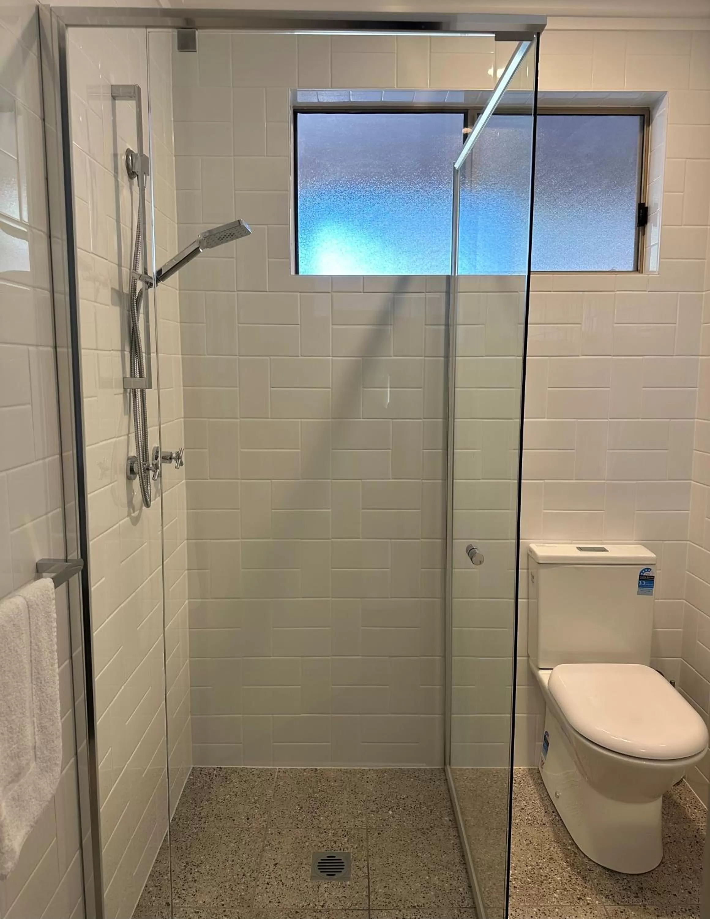 Bathroom in Golf View Motel