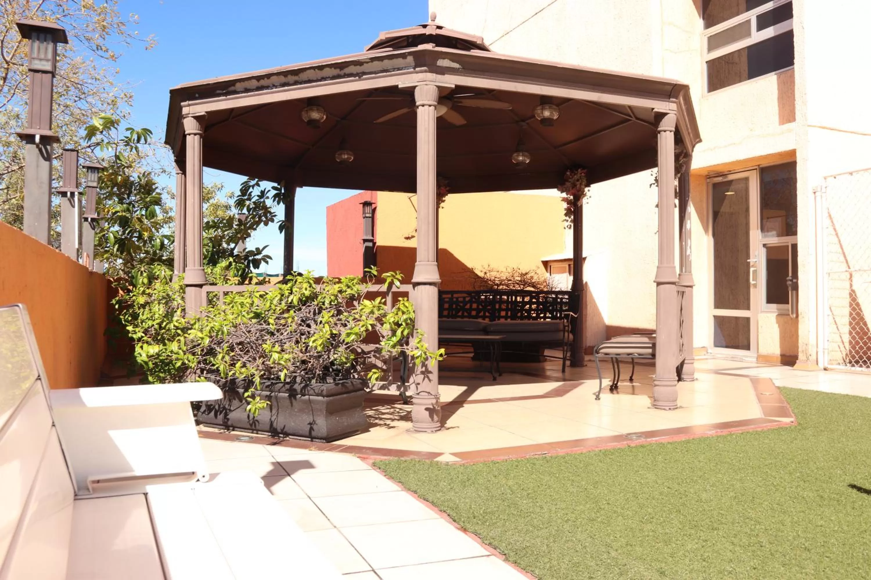 Balcony/Terrace in Hotel Santa Irene Guadalajara