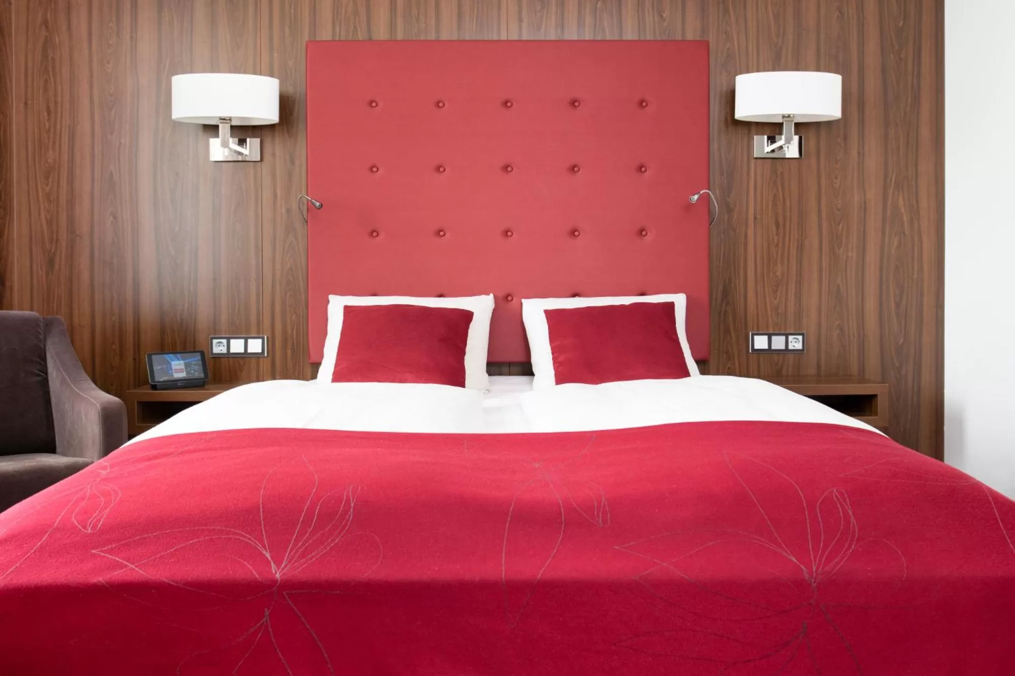 Bed in Fora Hotel Hannover by Mercure