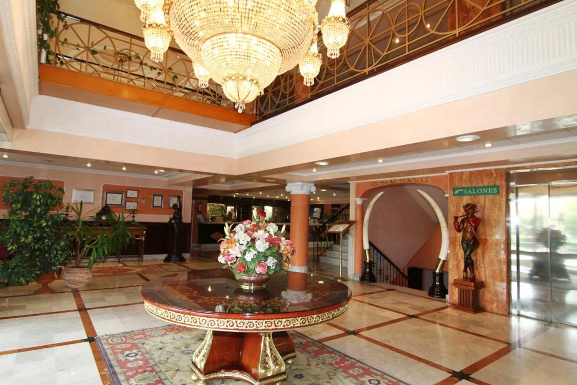 Lobby or reception in Hotel Begoña Park