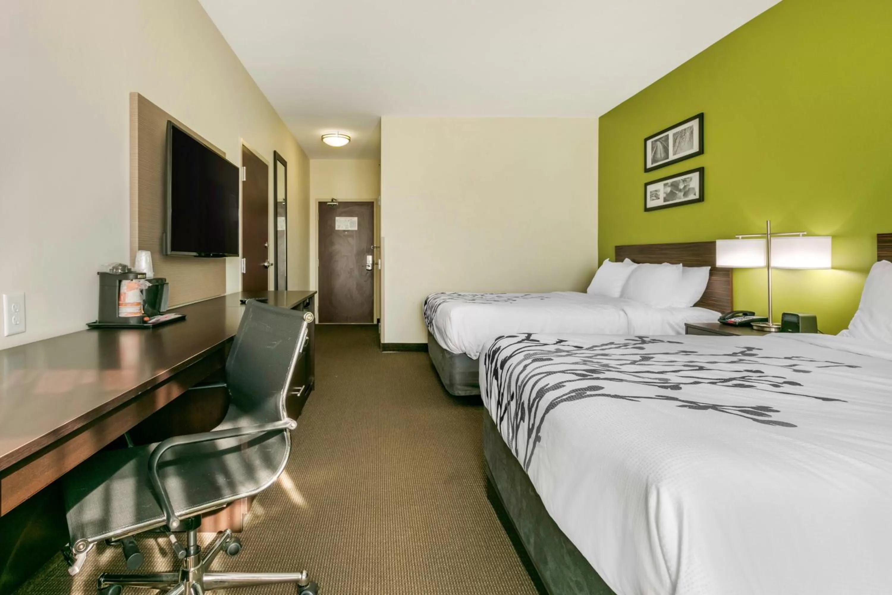 Queen Room with Two Queen Beds - Accessible/Non-Smoking  in Sleep Inn & Suites Columbia I-65
