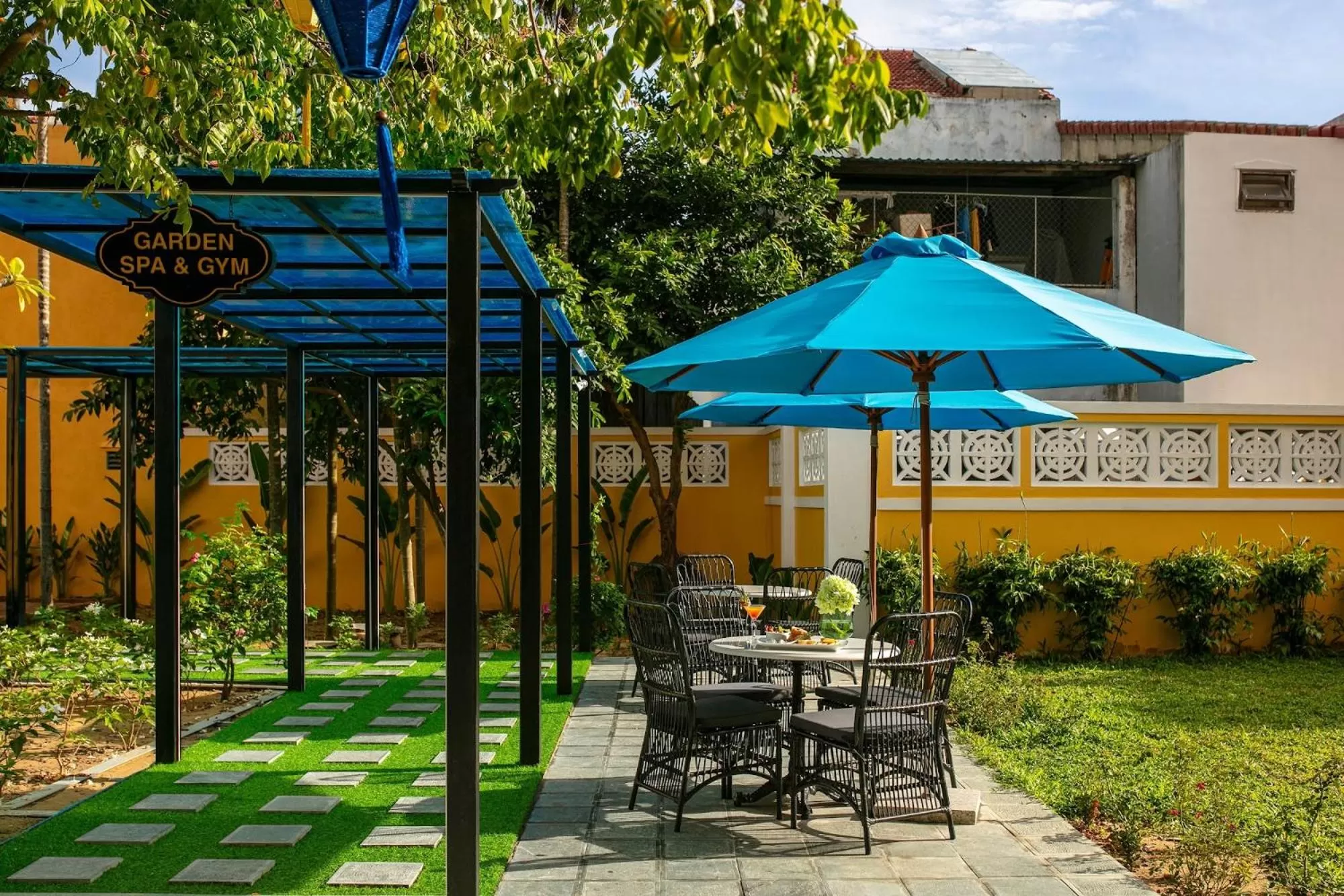 Garden in La Charm Hoi An Hotel & Spa