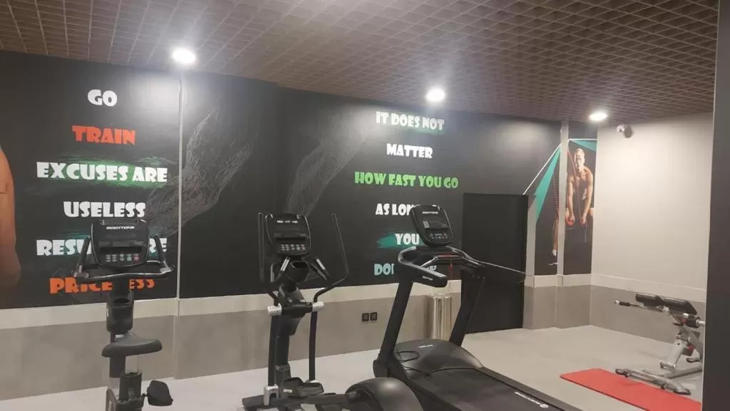 Fitness centre/facilities in Voyage Residence فوياج ريسيدنس للشقق المخدومة