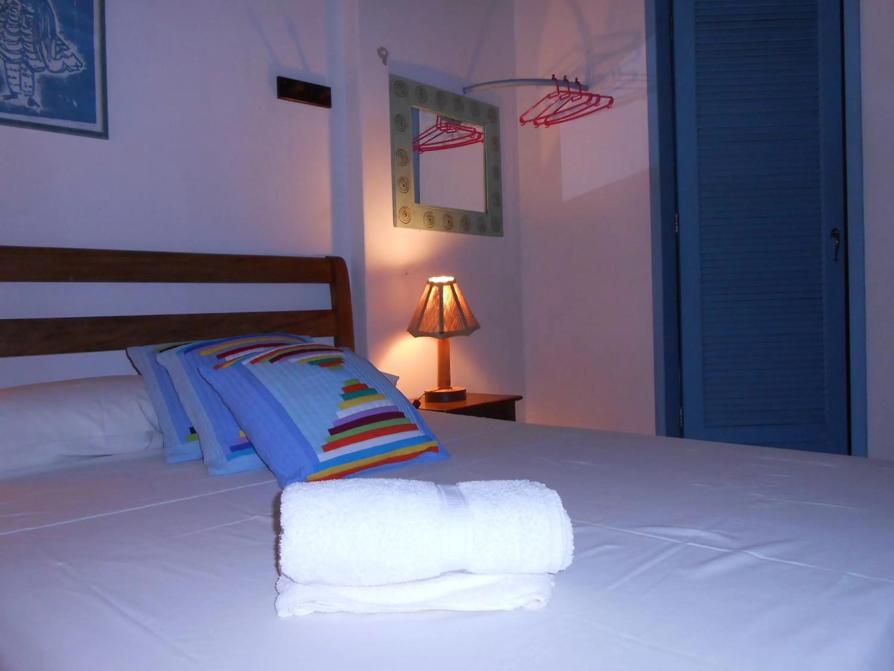 Bed in Pousada Baluarte