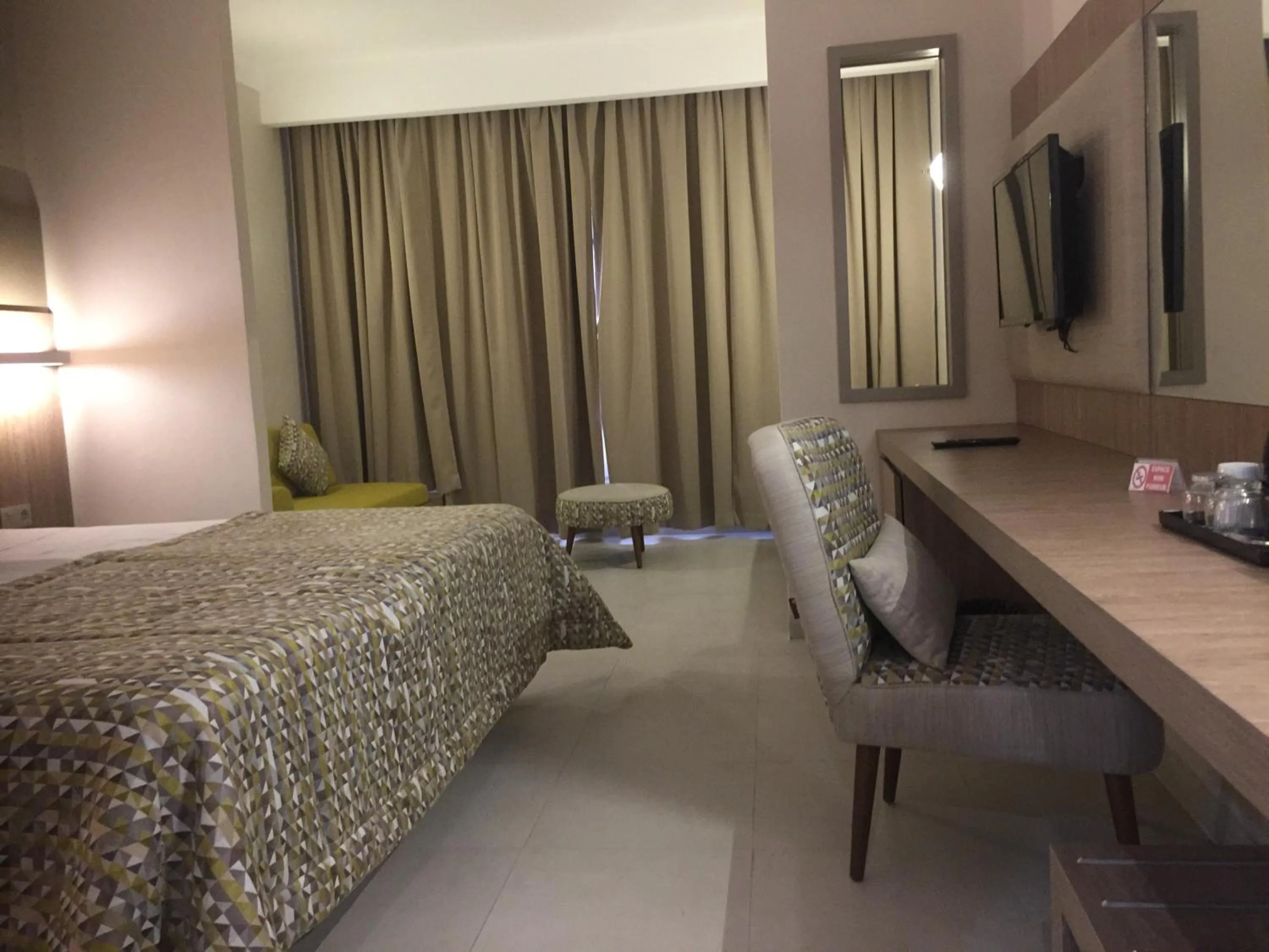 Bed in Hotel La Residence Hammamet