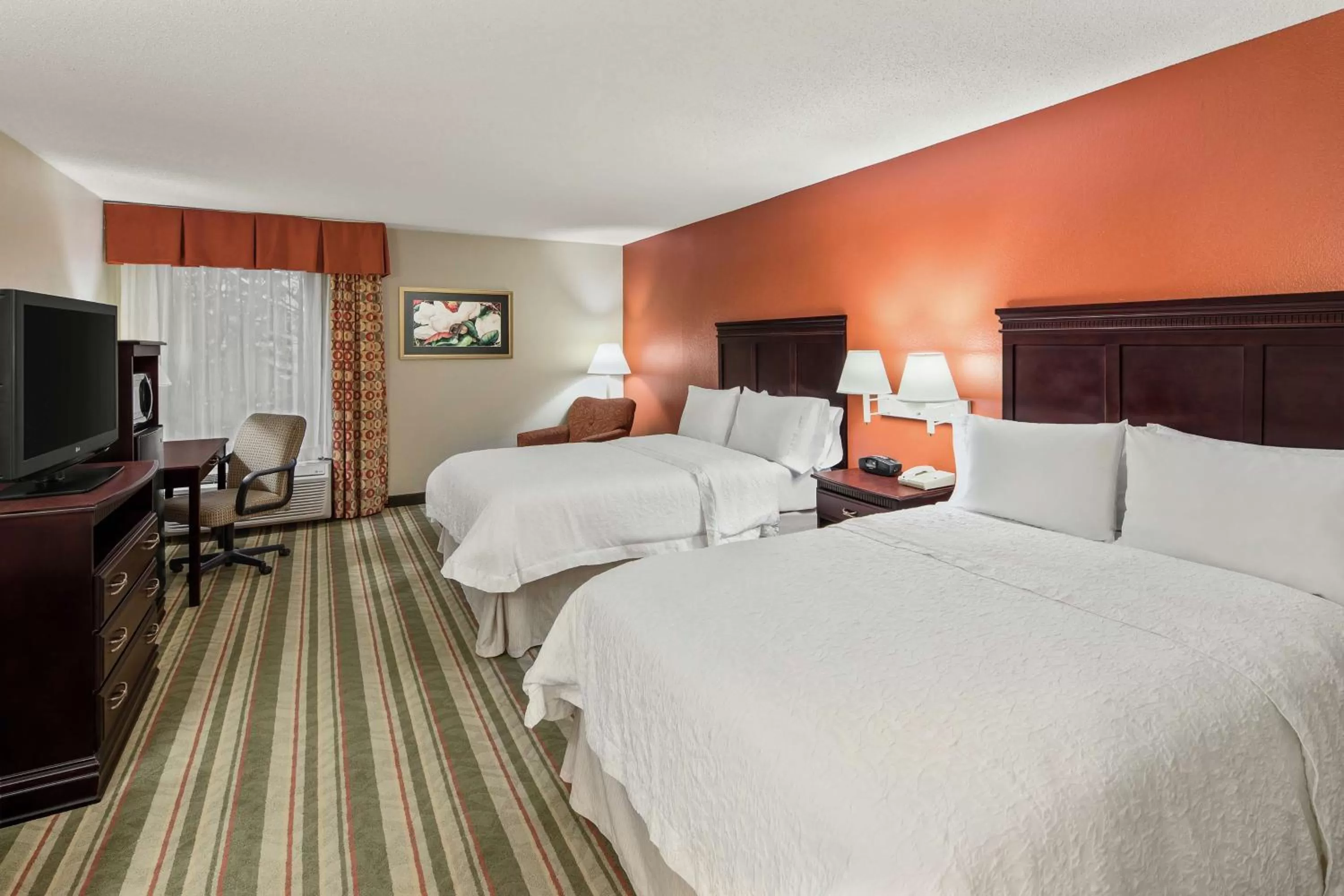 Bedroom, Bed in Hampton Inn Richmond-SW Hull Street