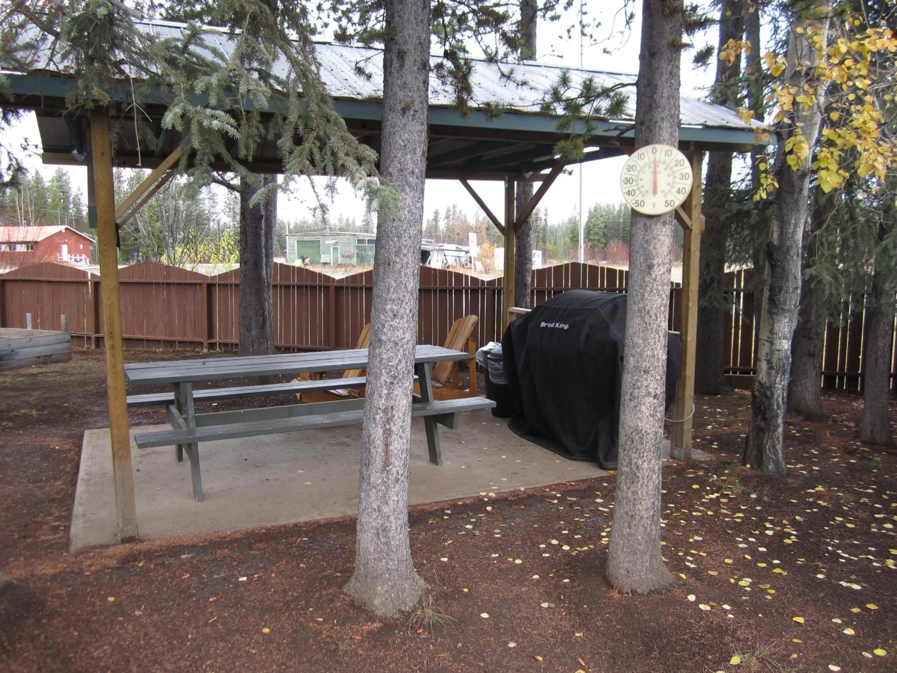 Patio in Northway Motor Inn