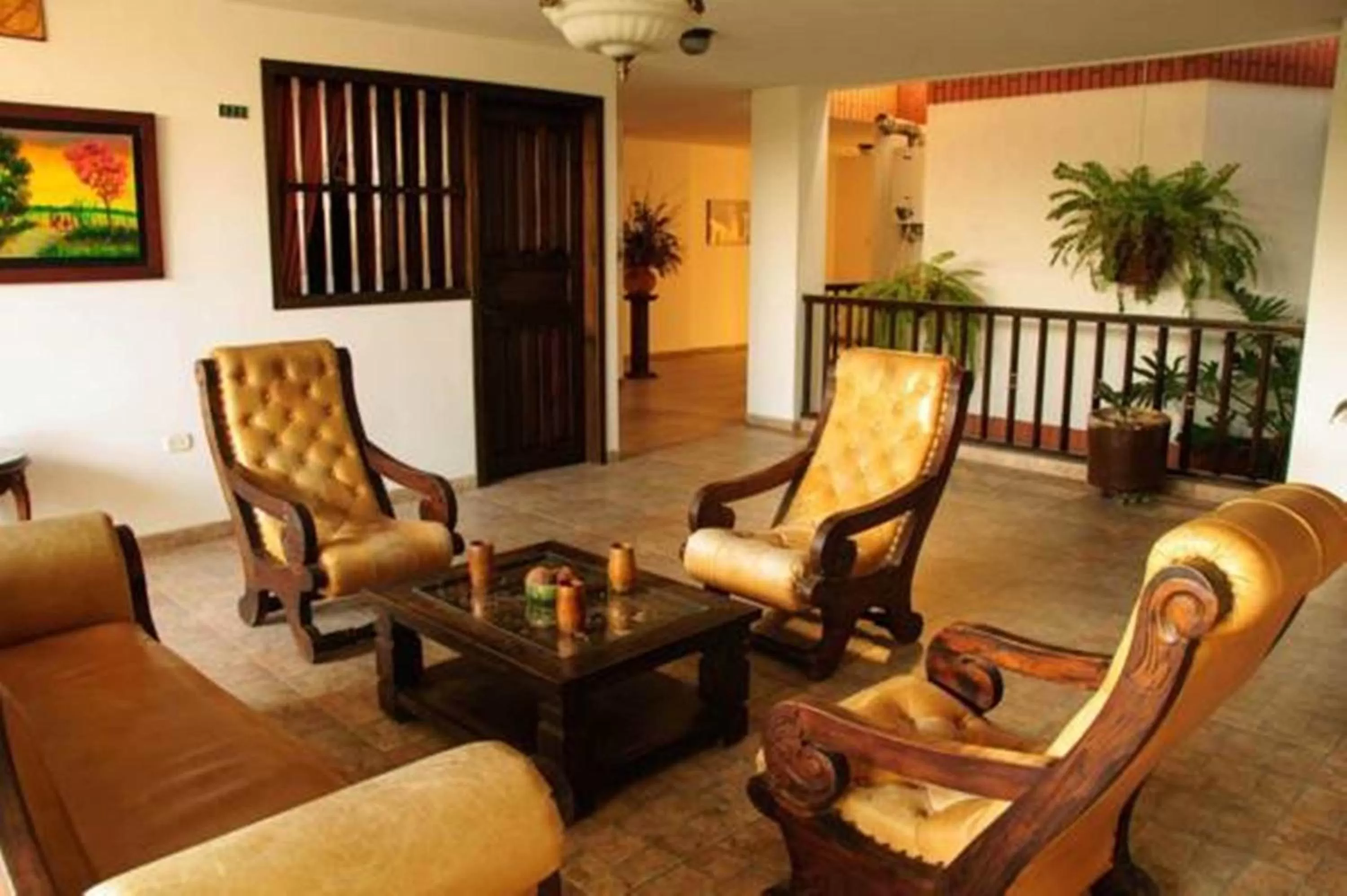 Living room in Hotel Las Nieves