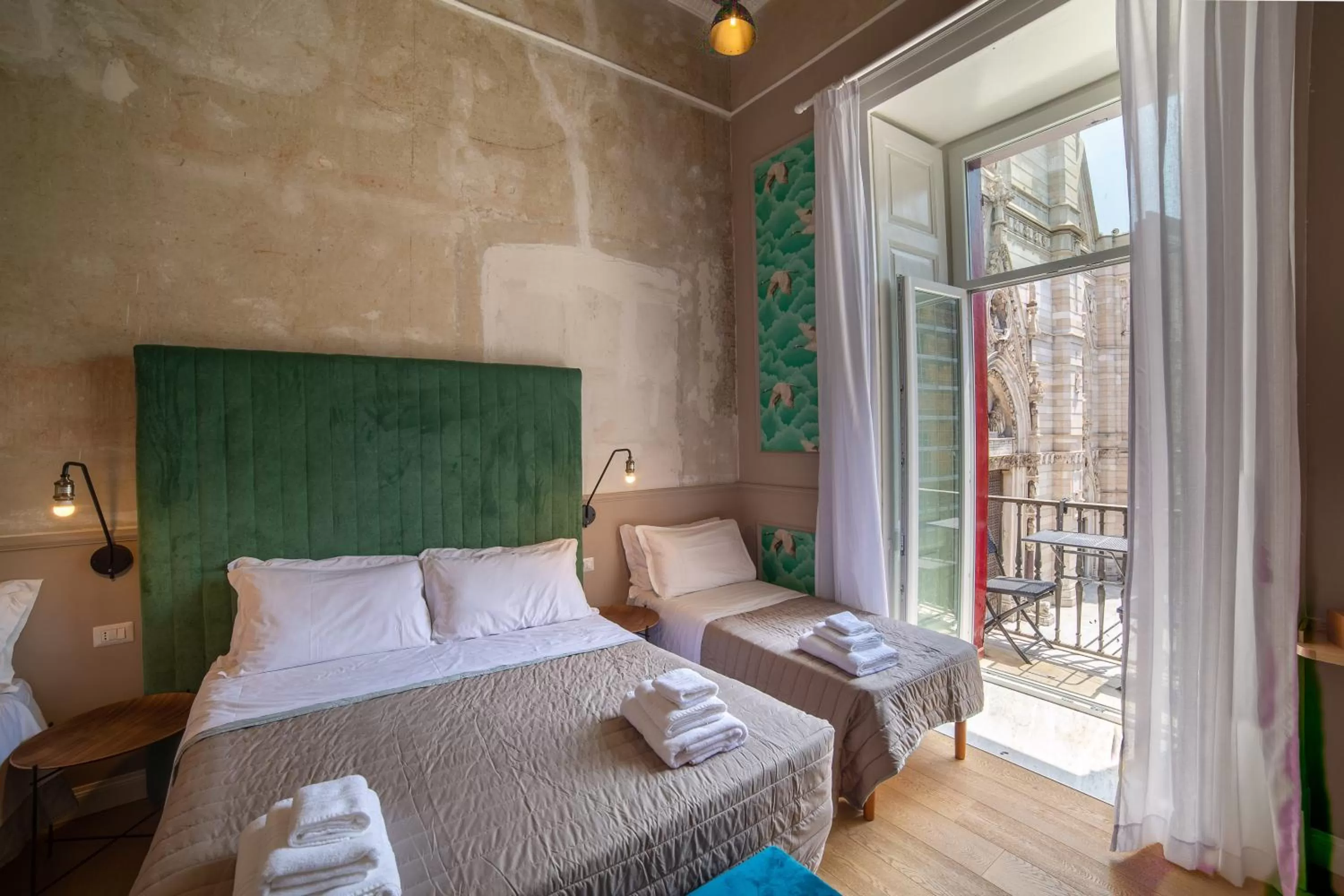 Bed in The Duomo House by House In Naples