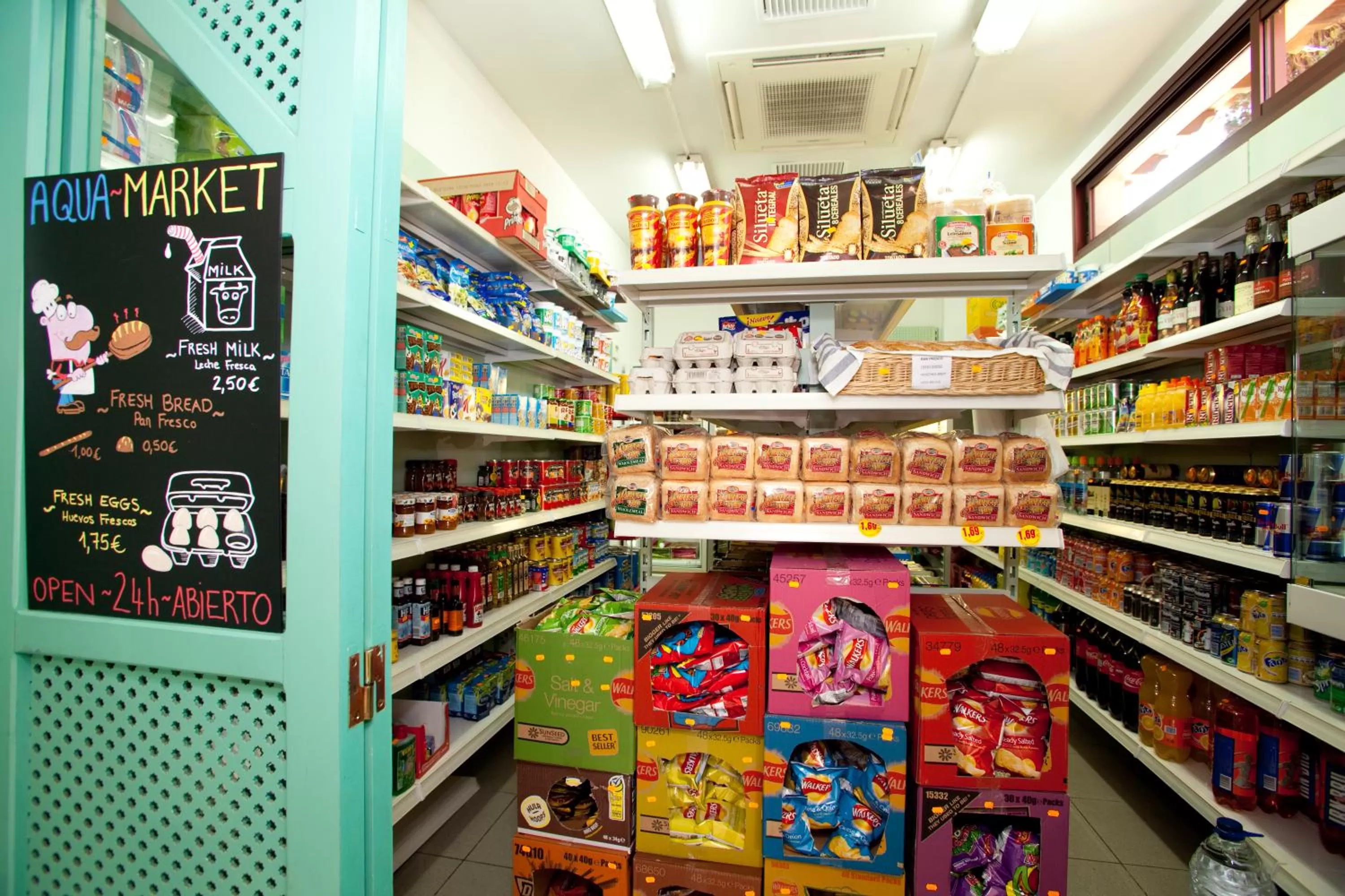 Area and facilities in Aparthotel Aquasol