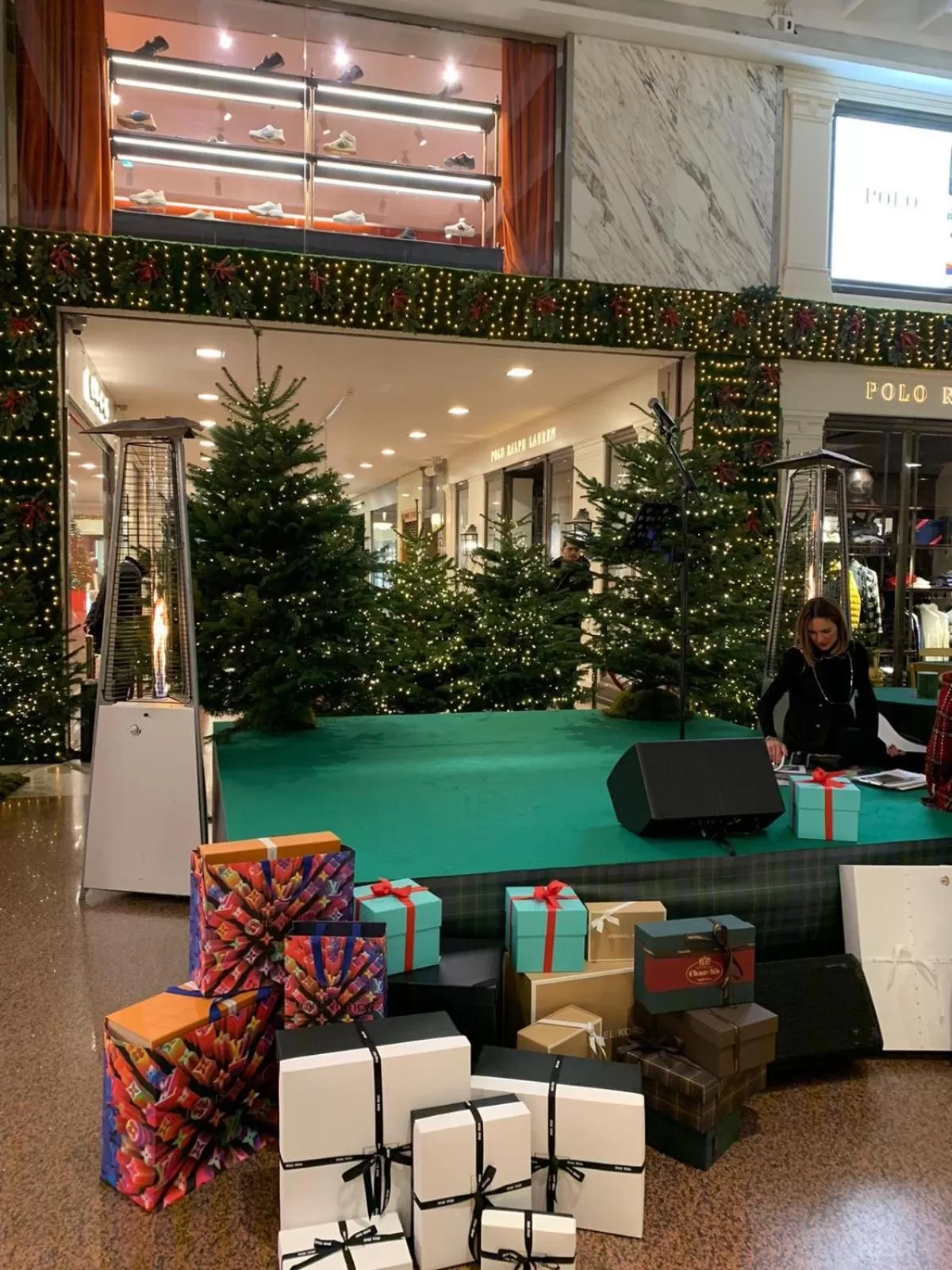 Patio in B&B Galleria Cavour