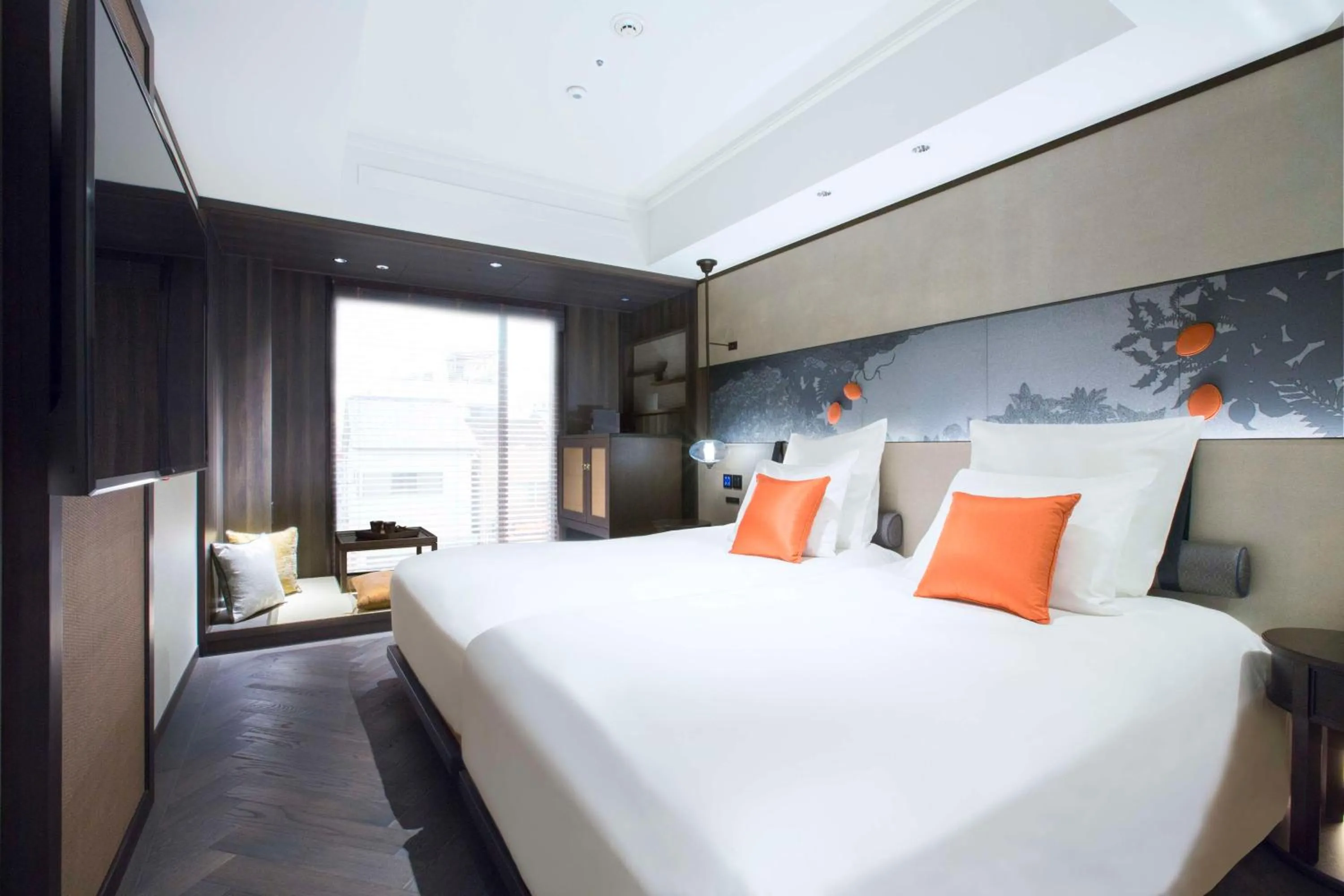 Bedroom, Bed in Dhawa Yura Kyoto