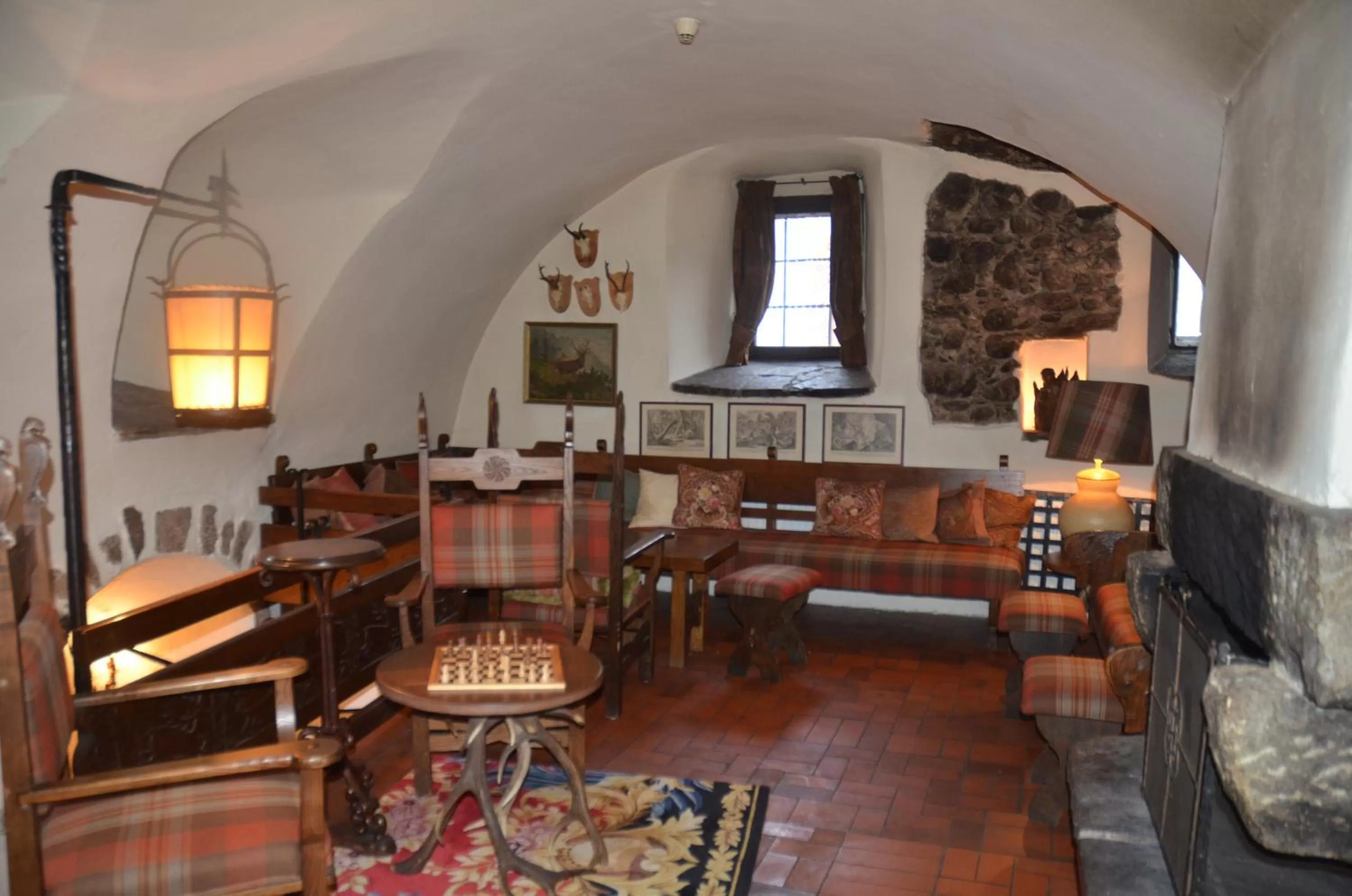 Communal lounge/ TV room in Schloss Münichau