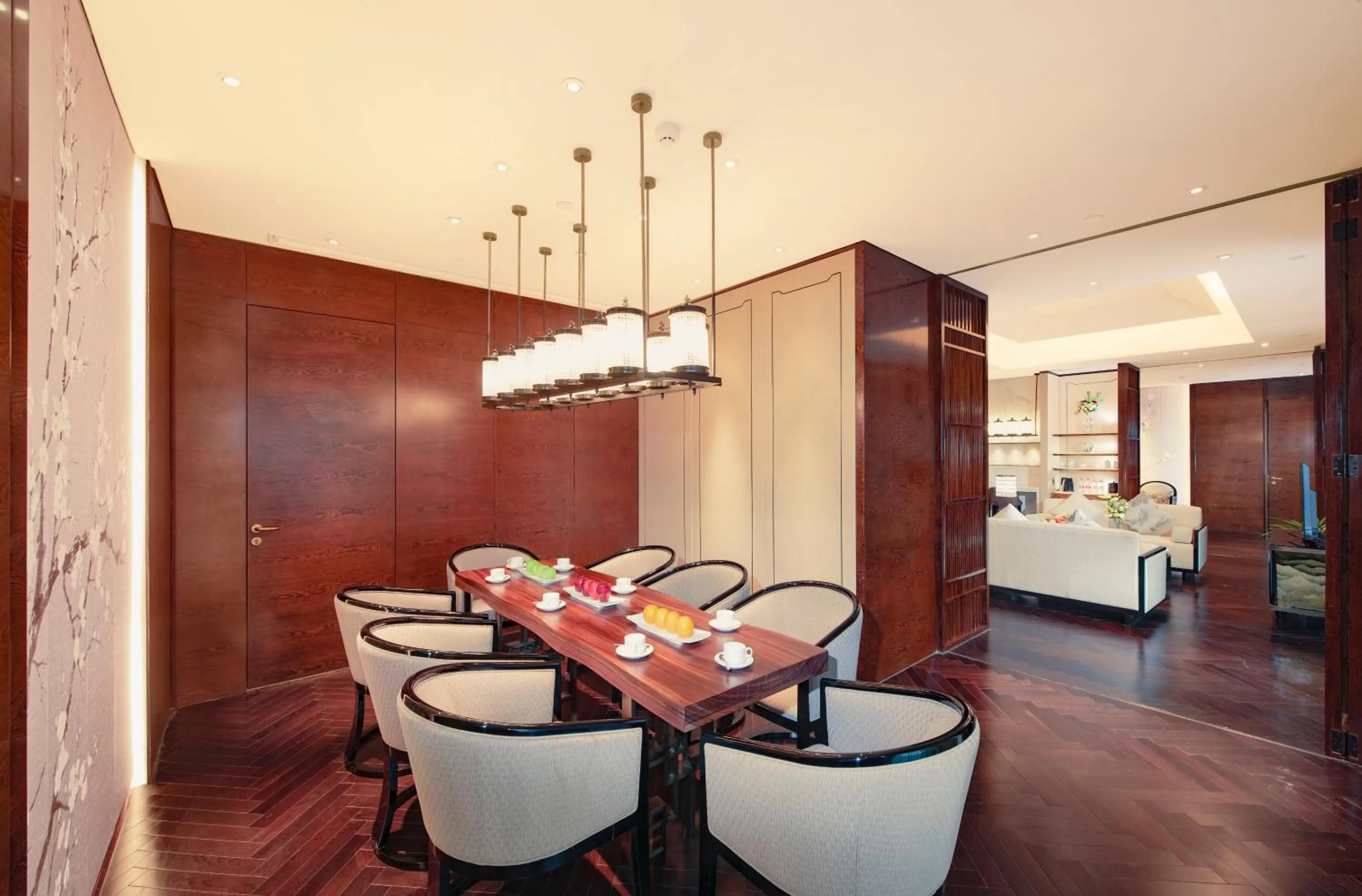 Seating area in voco - Hangzhou Binjiang Minghao by IHG