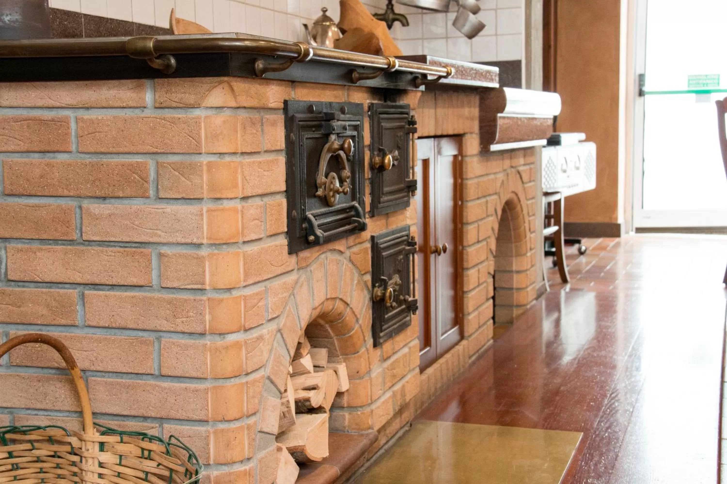 Decorative detail in Al Fogolâr Rooms & Osteria with Saunaland