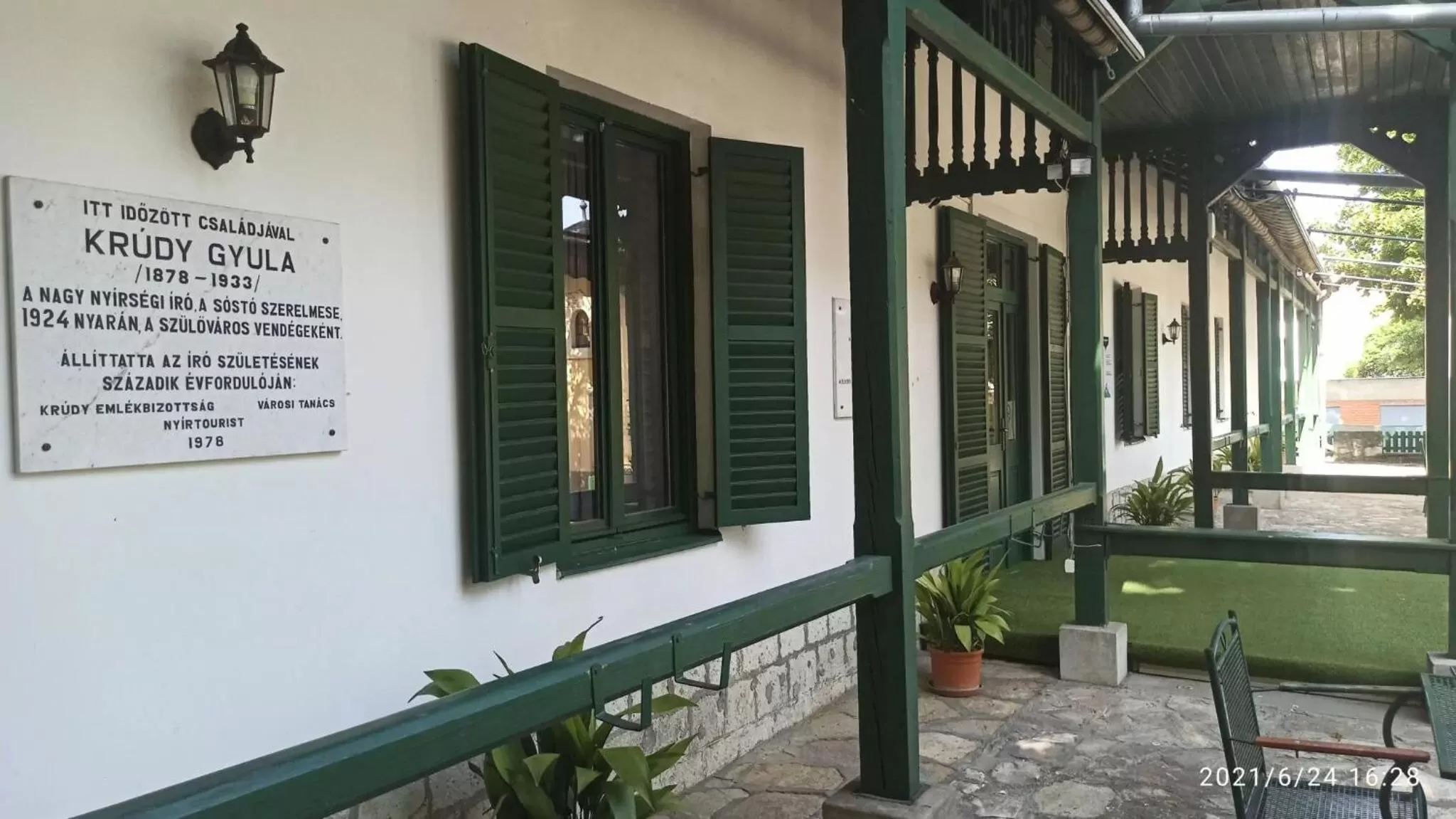 Property building in Svájci Lak Panzió