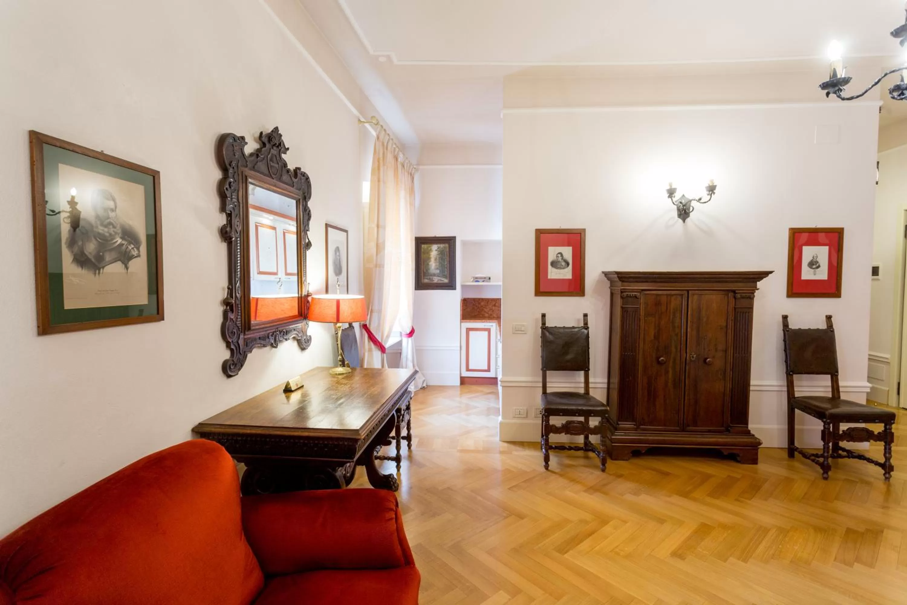 Photo of the whole room in Palazzo Dalla Rosa Prati
