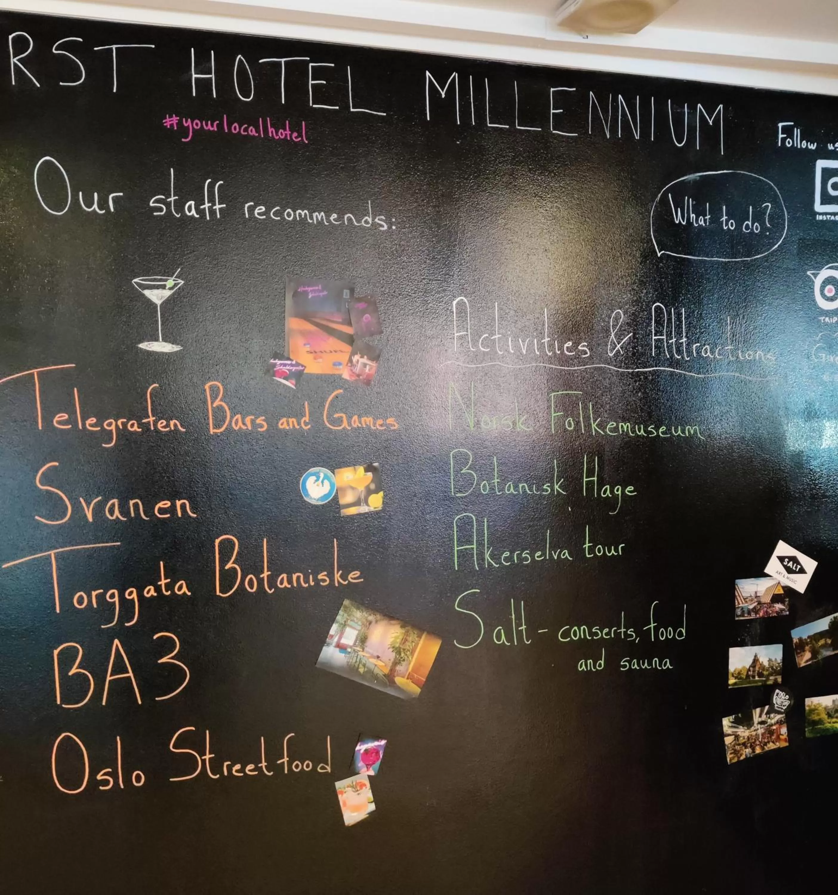 Nearby landmark in First Hotel Millennium