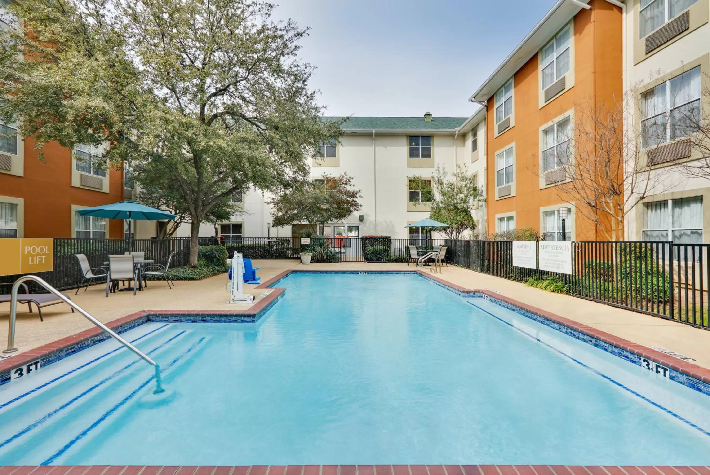 Swimming pool in Candlewood Suites Dallas Market Center-Love Field by IHG
