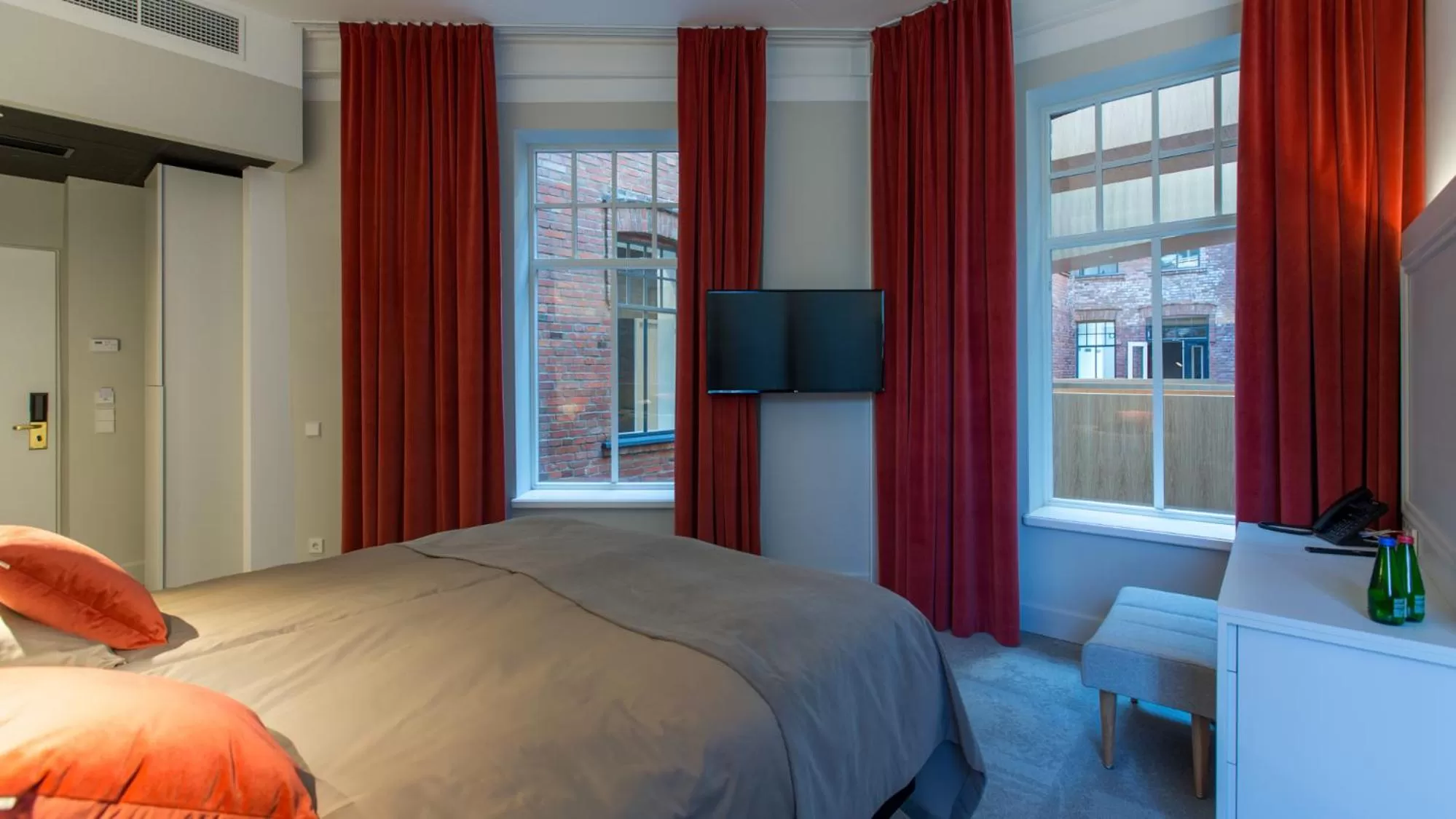 Bedroom, Bed in Park Hotel Viljandi