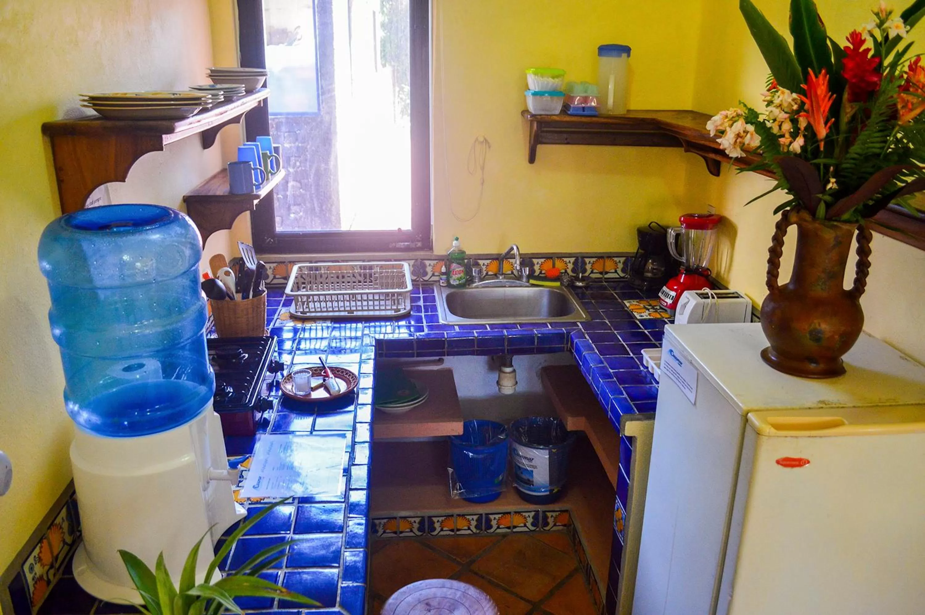 Kitchen or kitchenette in Hotel Casamar Suites