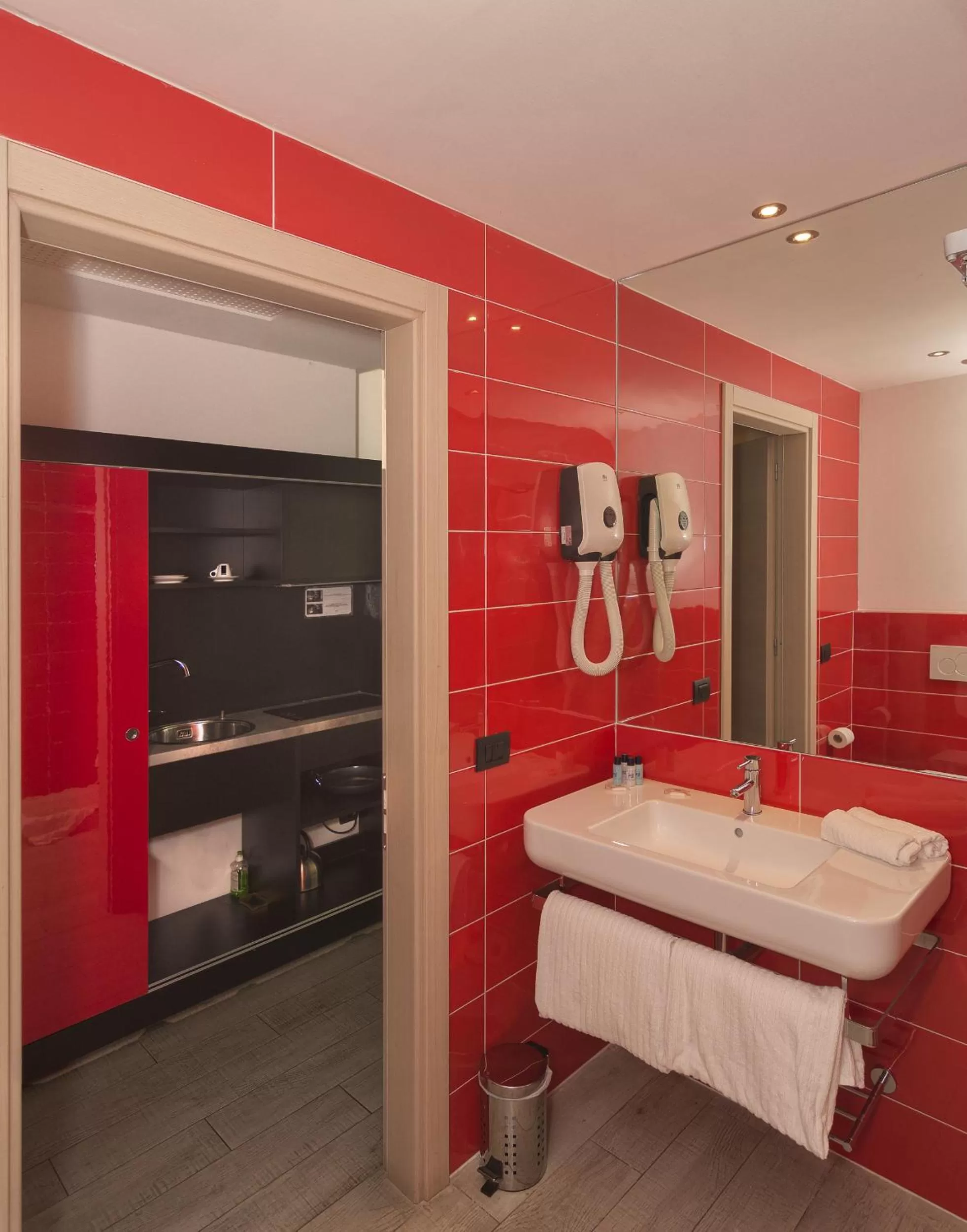 Bathroom in Blue Shades Hotel