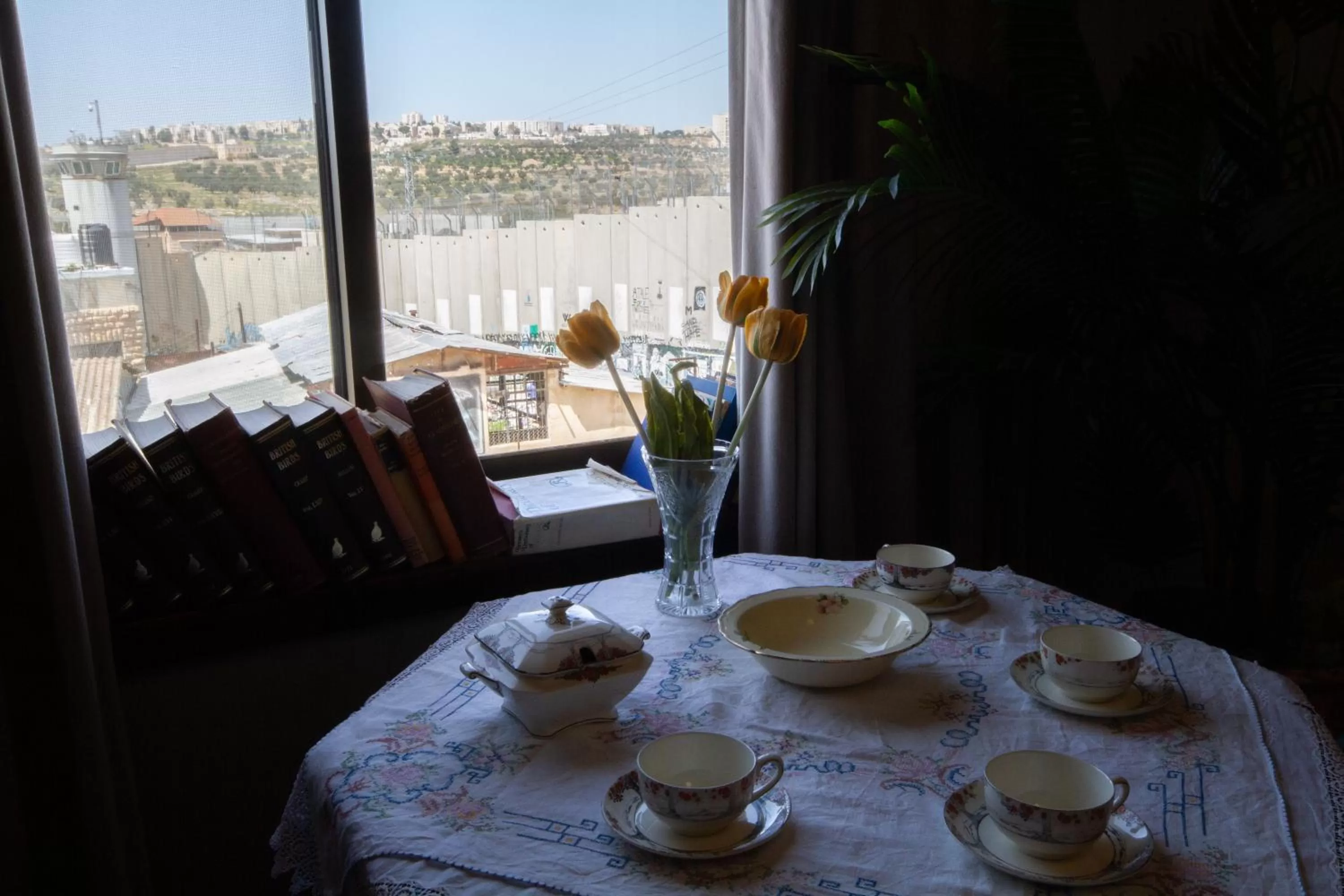 View (from property/room) in The Walled Off Hotel